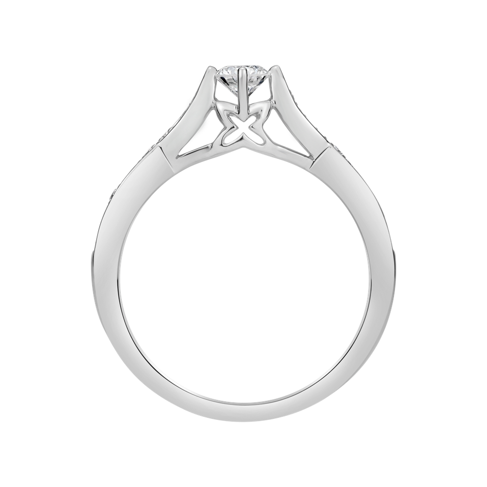 Prsteň s diamantmi Paris