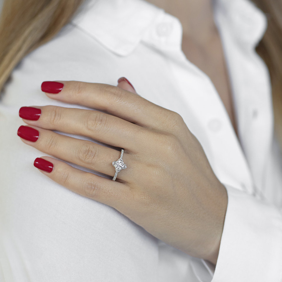 Prsteň s diamantmi Sierra