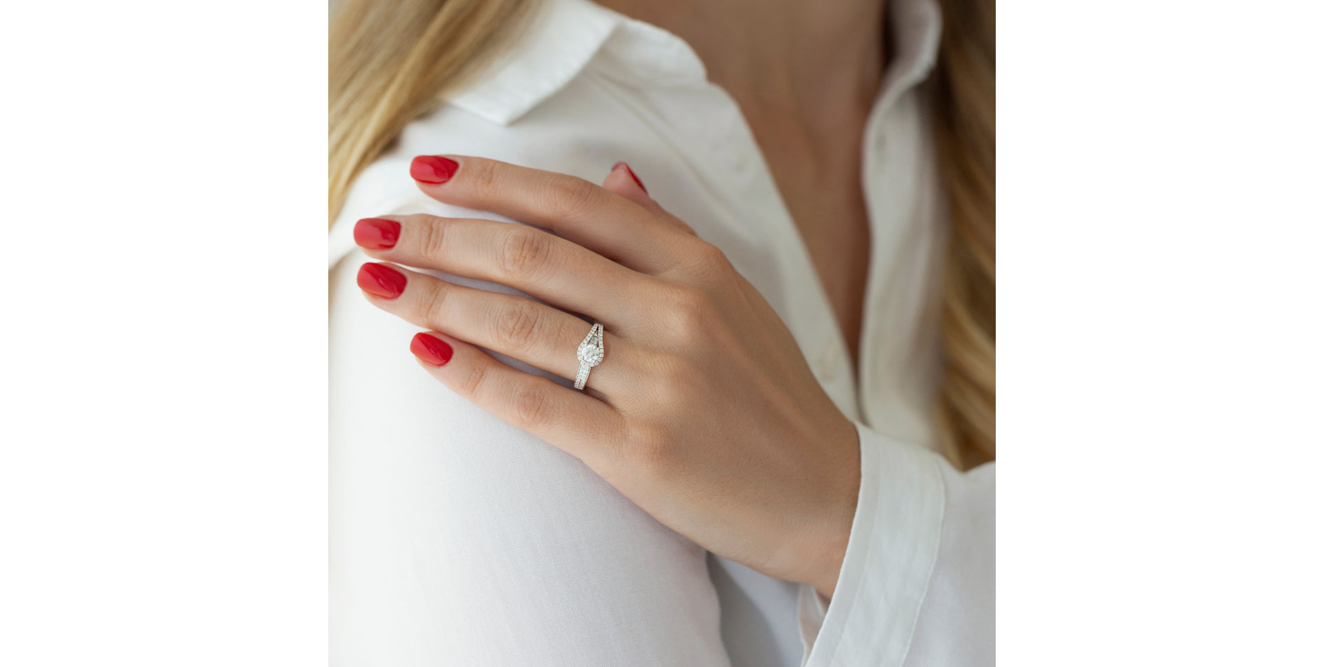 Prsteň s diamantmi Diamond Essence