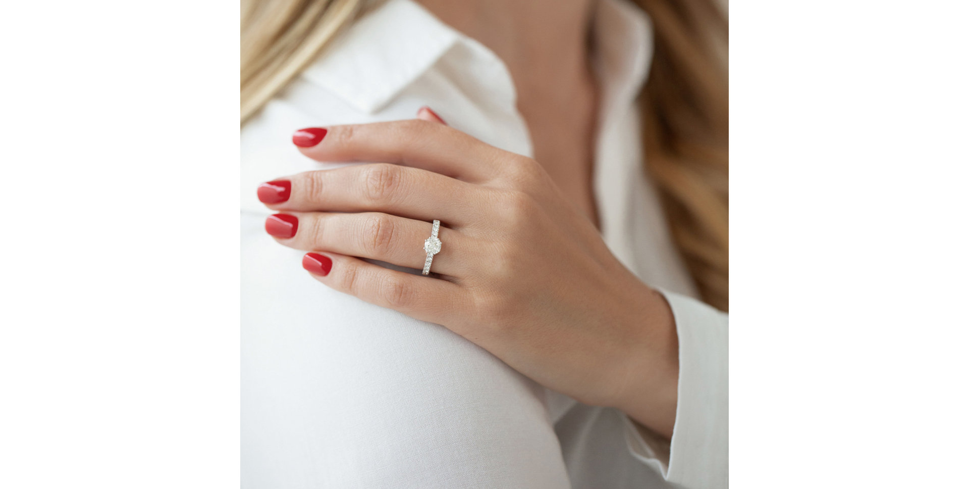 Prsteň s diamantmi Sparkling Love