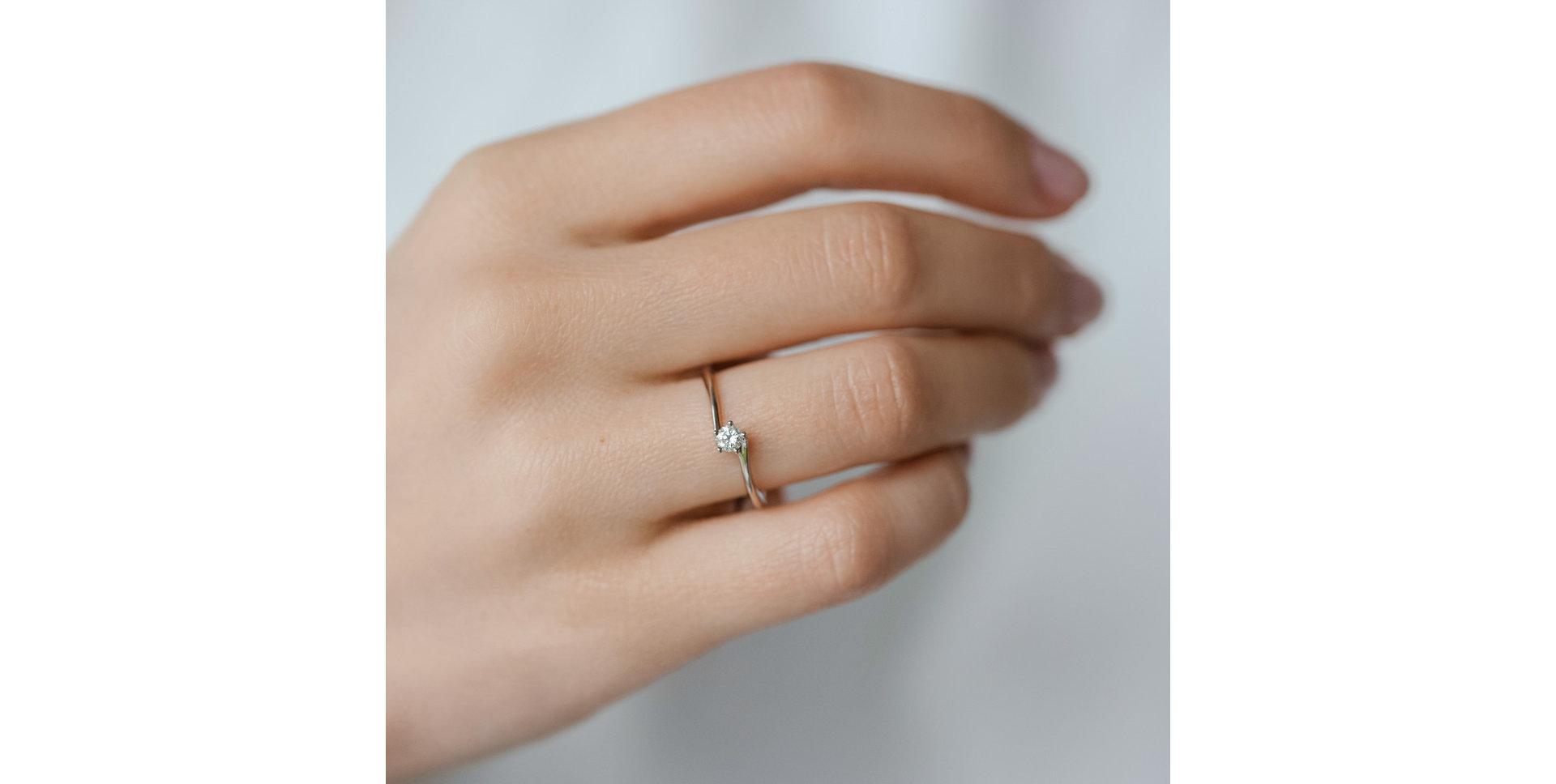 Prsteň s diamantom Vivid Love