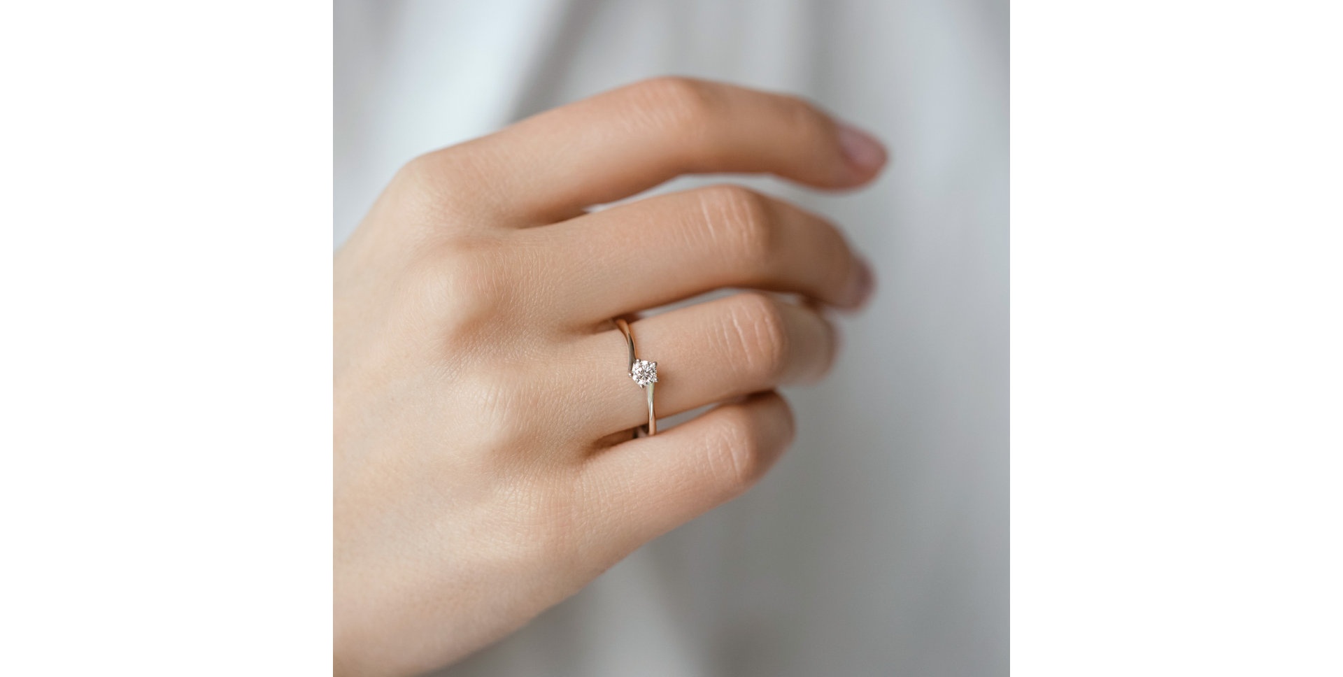 Prsteň s diamantom Vivid Love