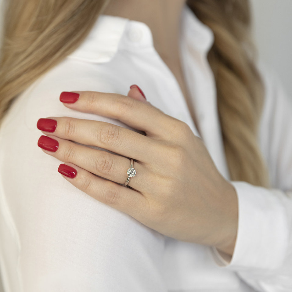 Prsteň s diamantom Eternal Joy