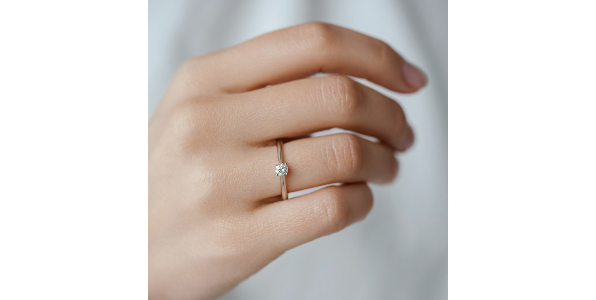 Prsteň s diamantom Divine Love