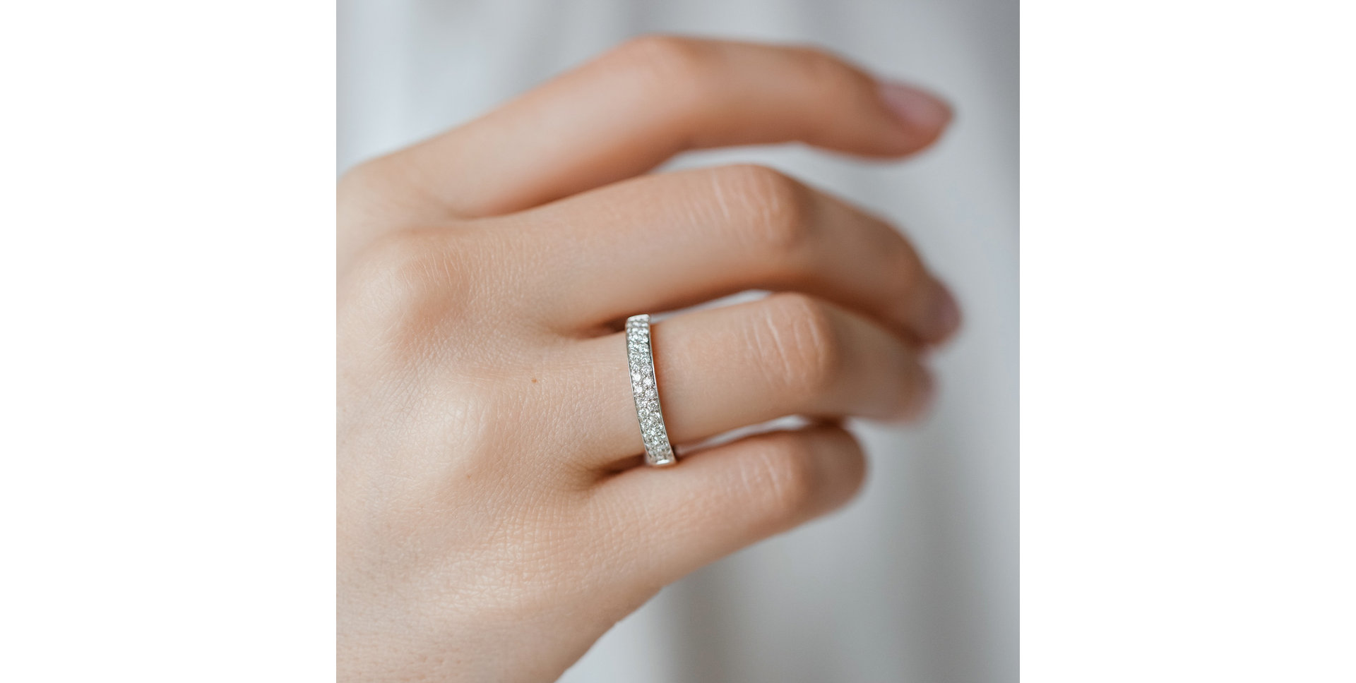 Prsteň s diamantmi Lovely Morning