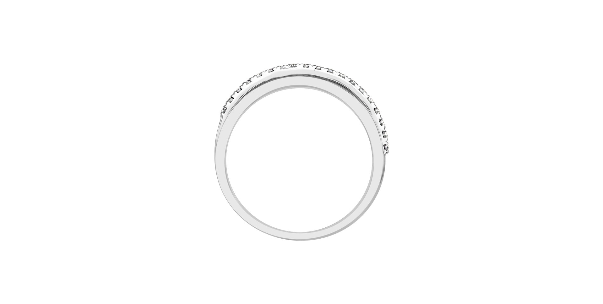 Prsteň s diamantmi Breathtaking Line