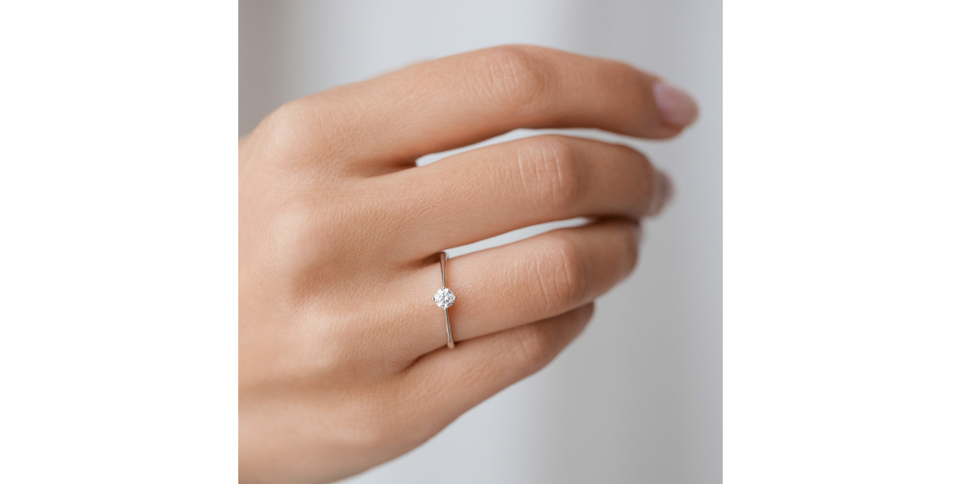 Prsteň s diamantom Love Glow