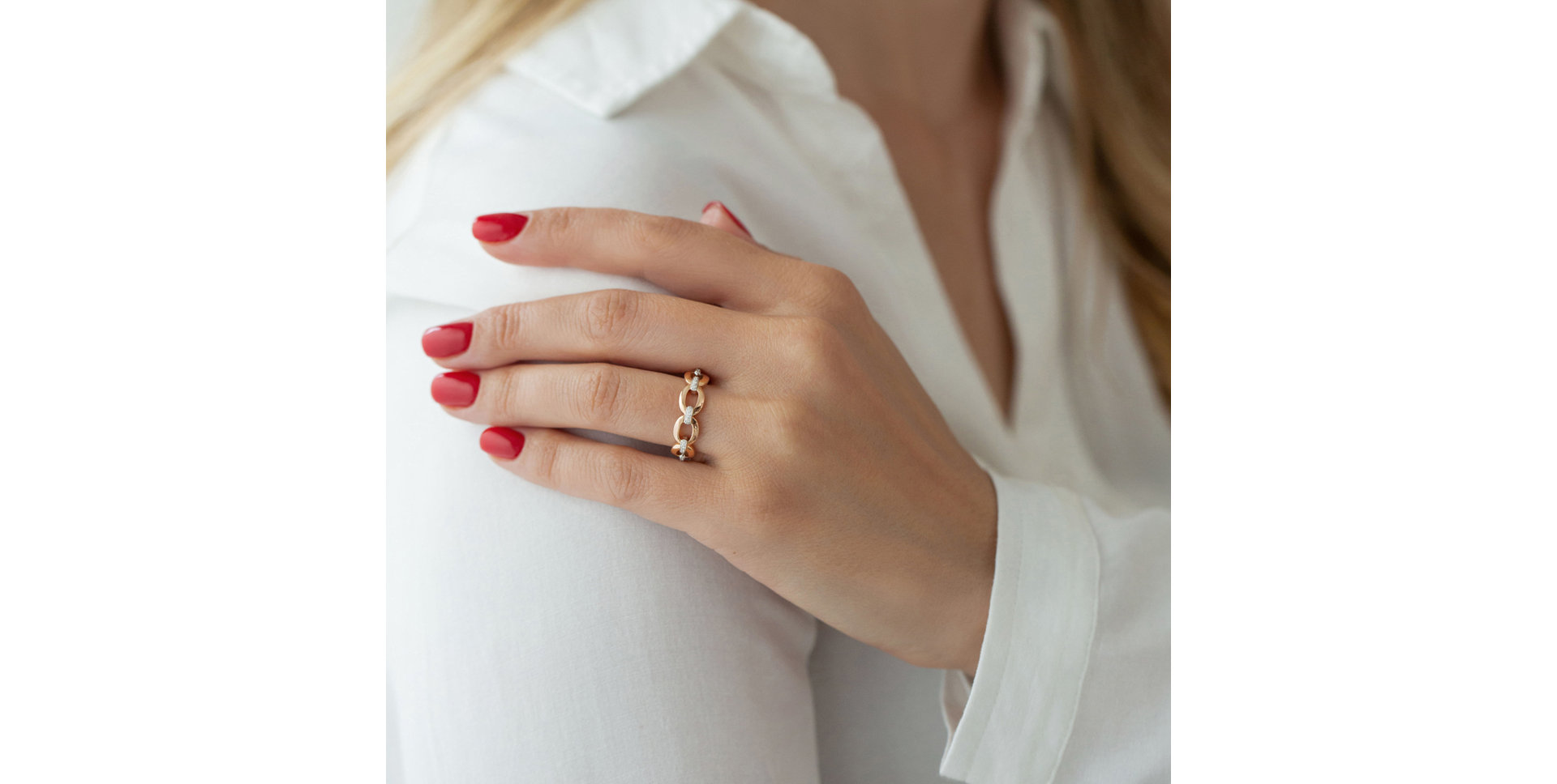 Prsteň s diamantmi Sinful Pleasure