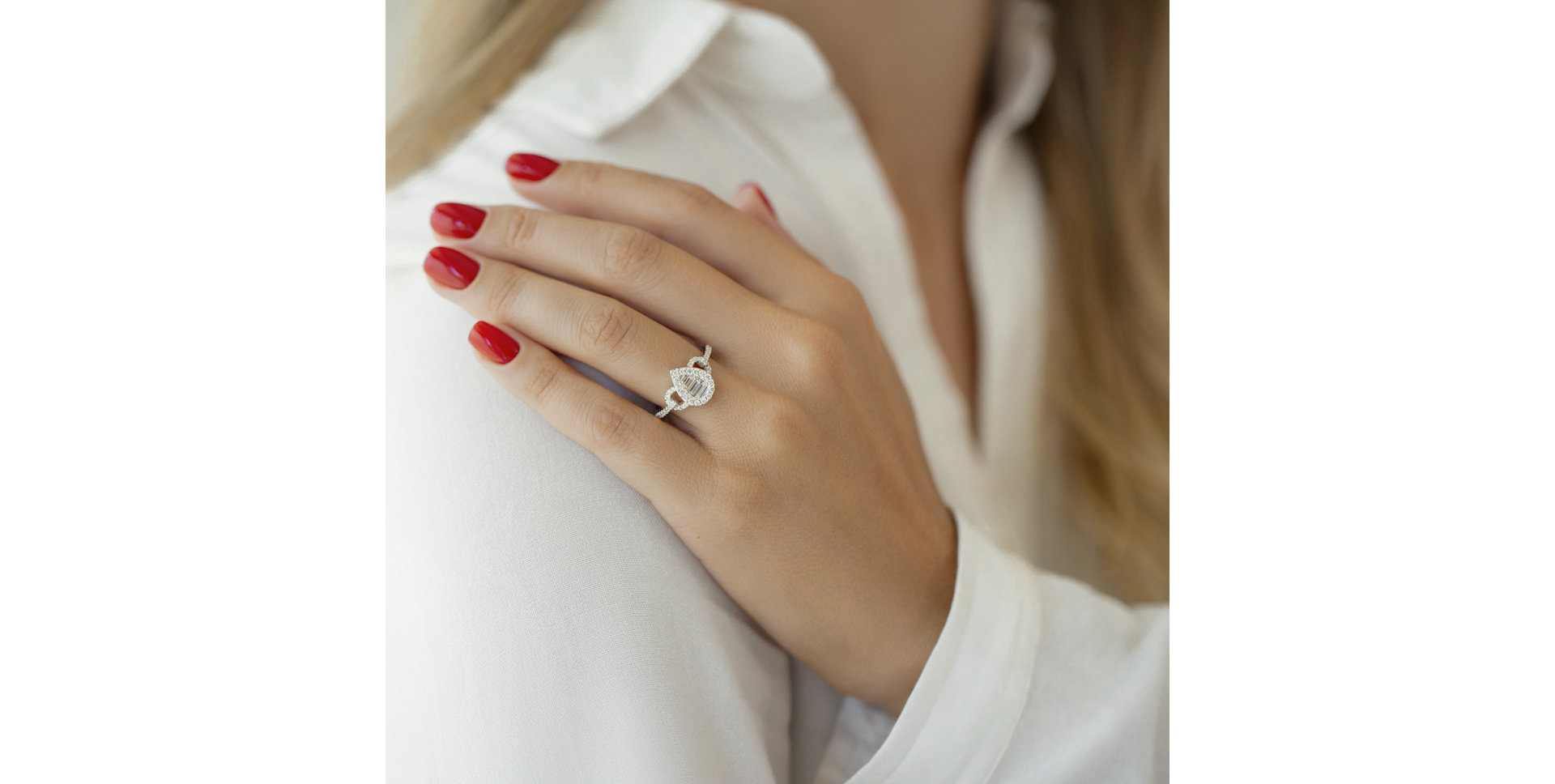 Prsteň s diamantmi Bumble Bee