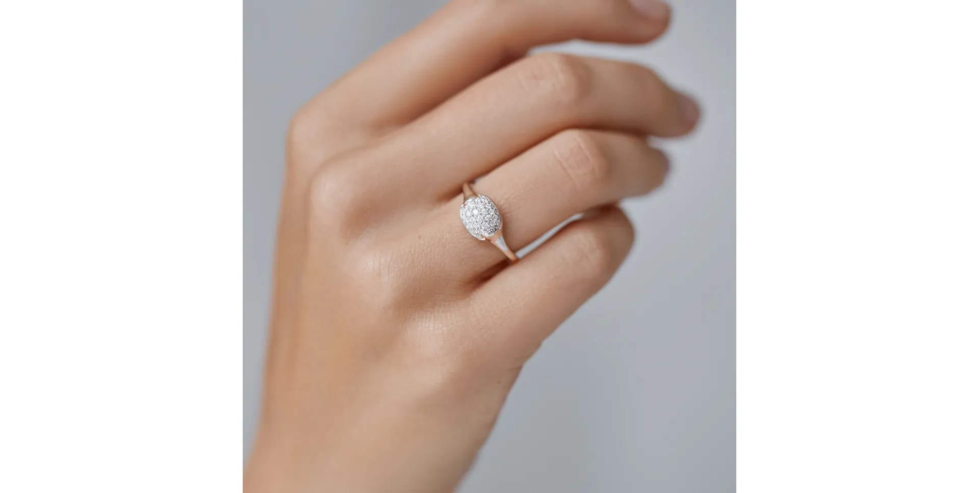 Prsteň s diamantmi Desire Poem