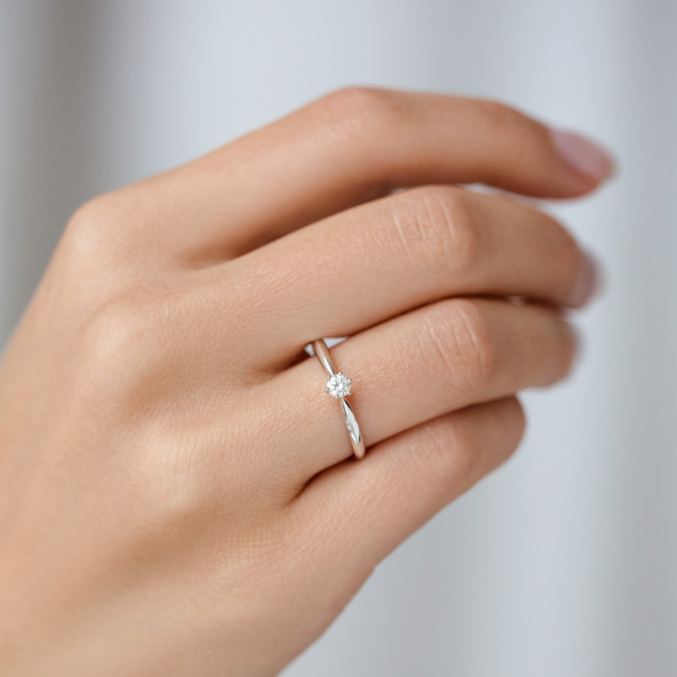 Prsteň s ružovým diamantom Eternal Joy