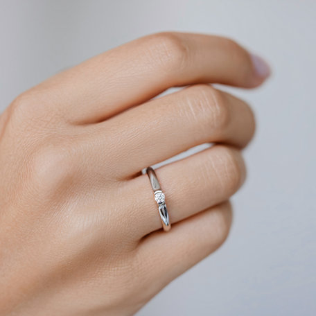 Prsteň s diamantom Brilliant Love
