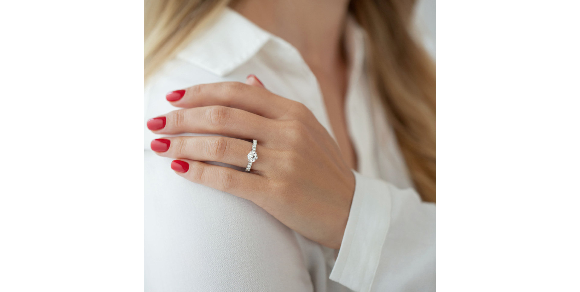 Prsteň s diamantmi Lille