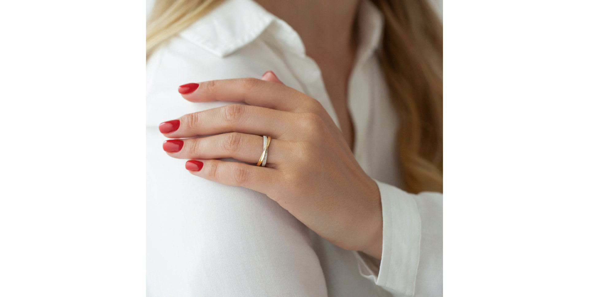 Prsteň s diamantmi Splendid Morning