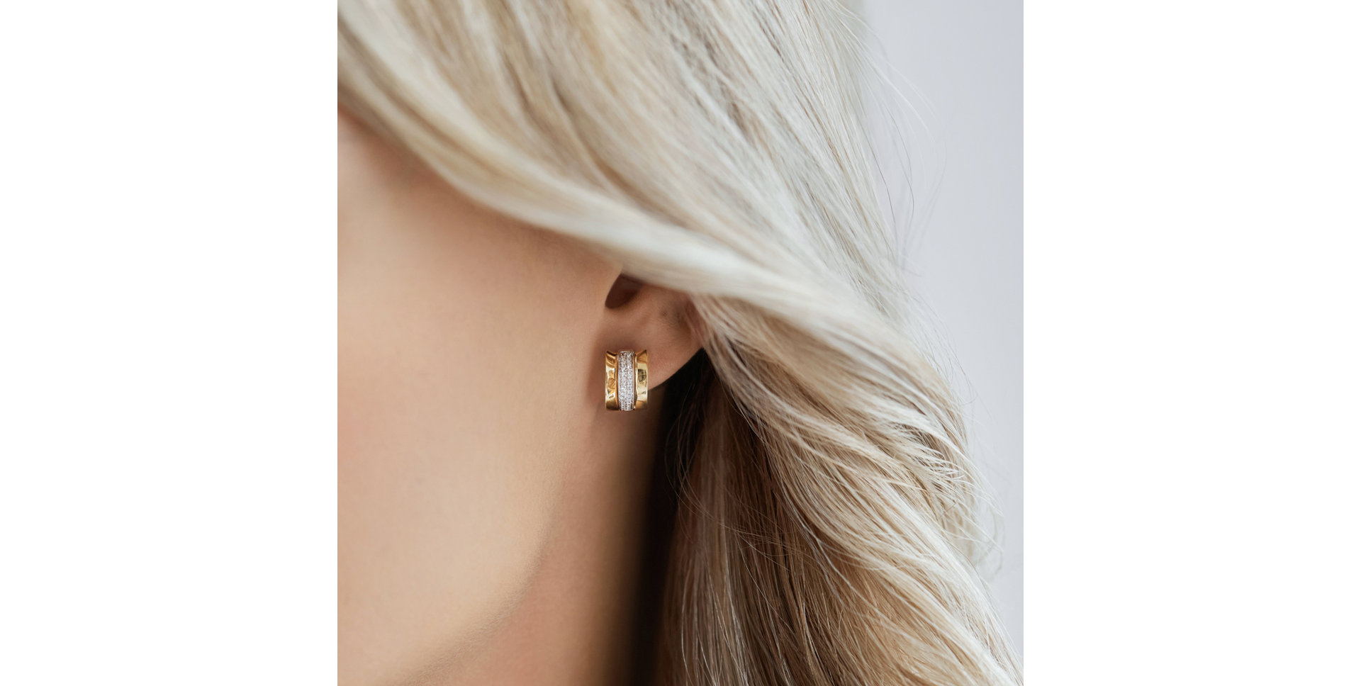 Náušnice s diamantmi Dream Symetry