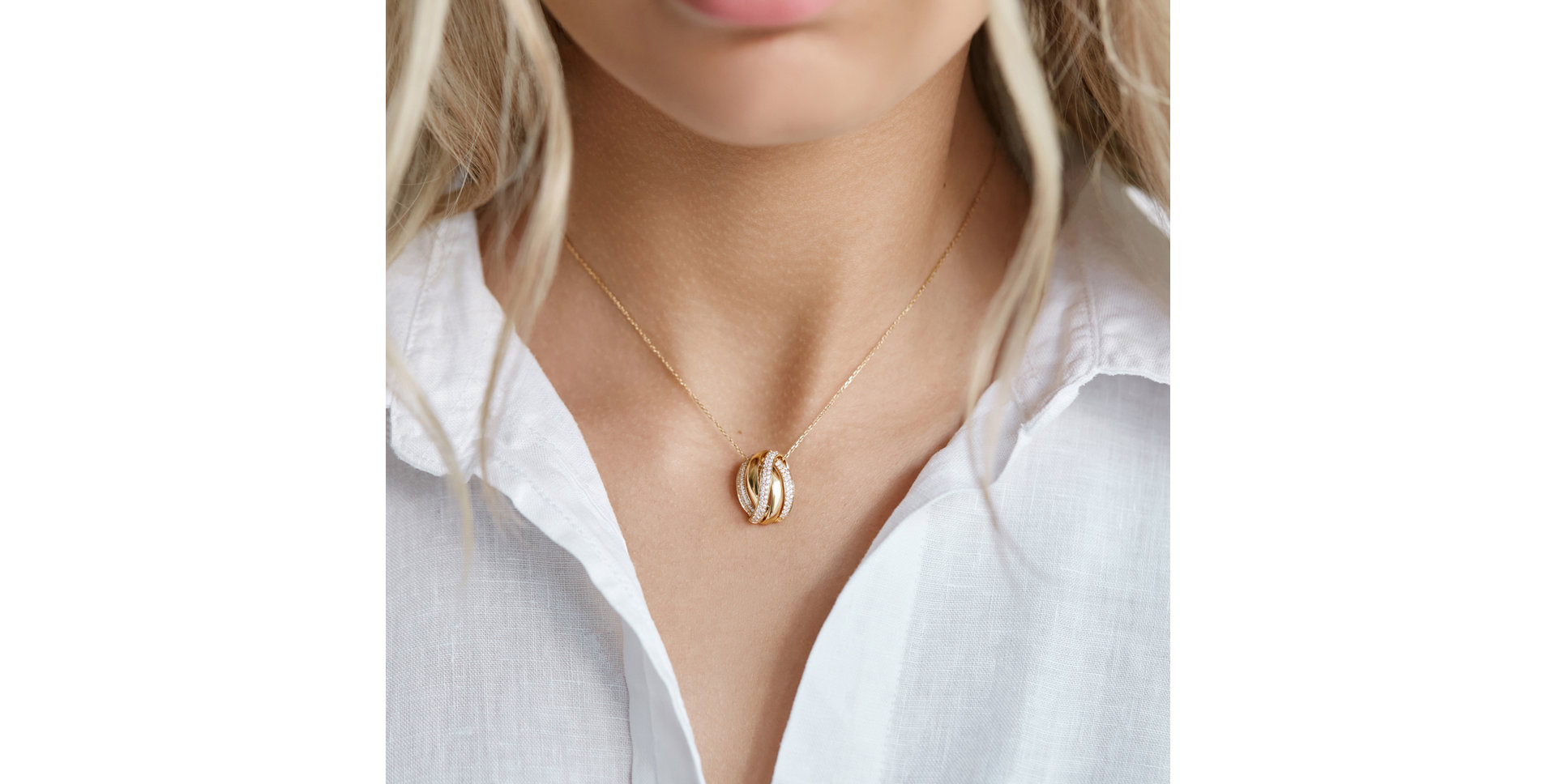 Přívěsok s diamantmi Sparkle Édith