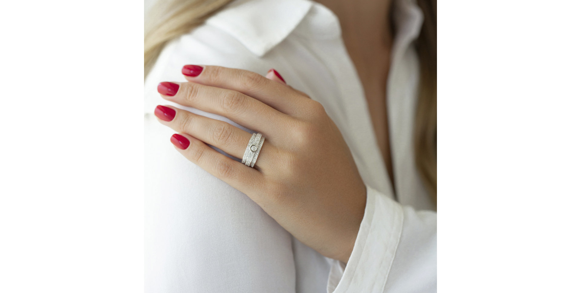 Prsteň s diamantmi Precious Passion