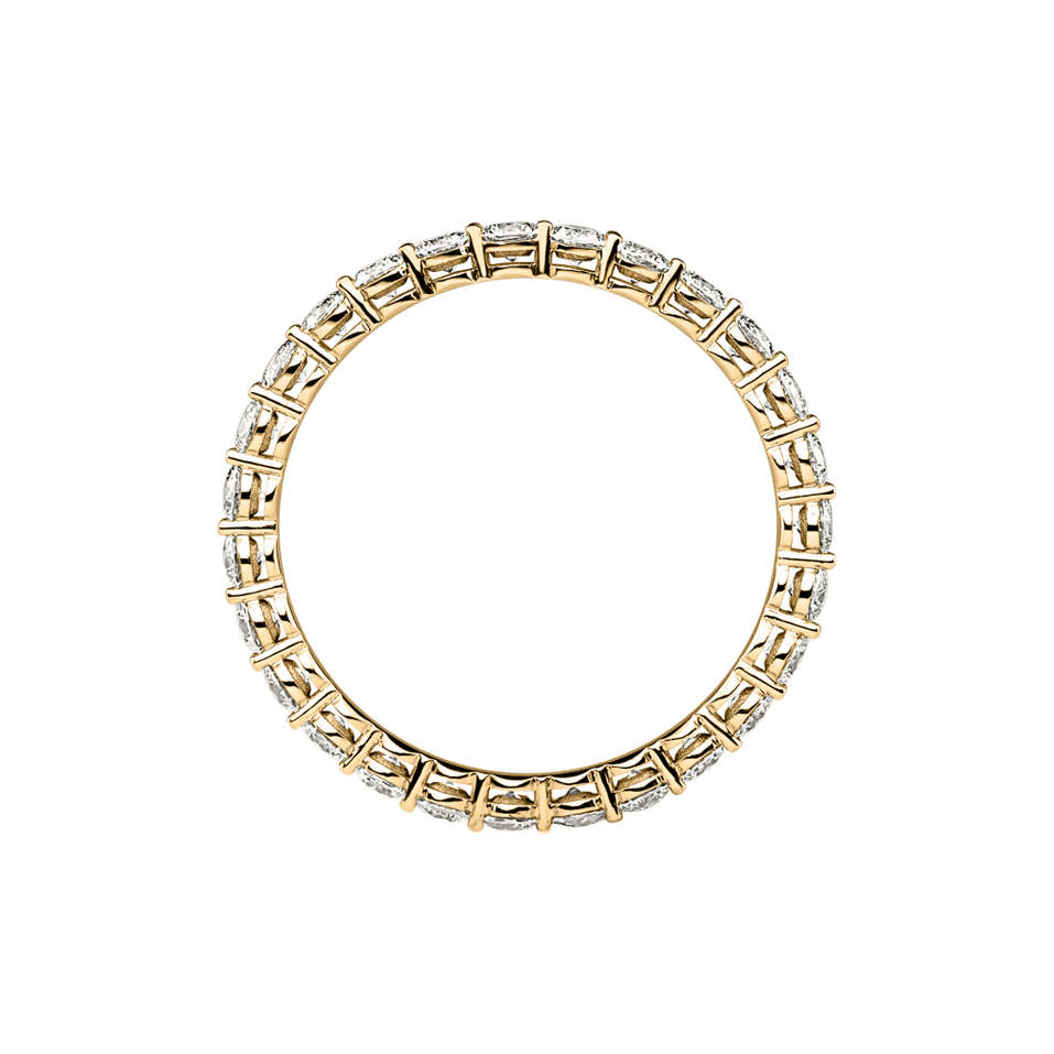 Prsteň s diamantmi Delicate Glow