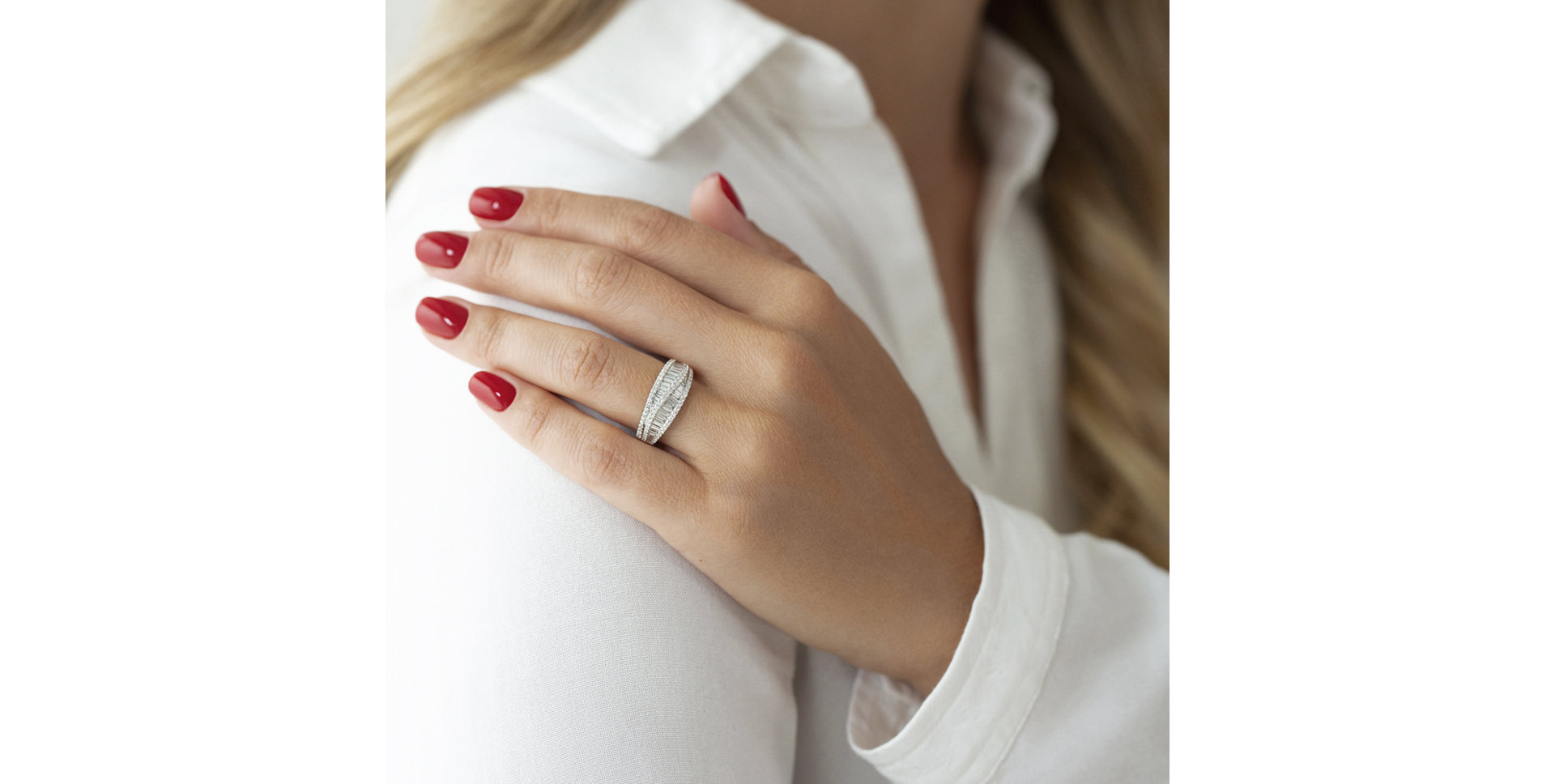 Prsteň s diamantmi Princess Luciana