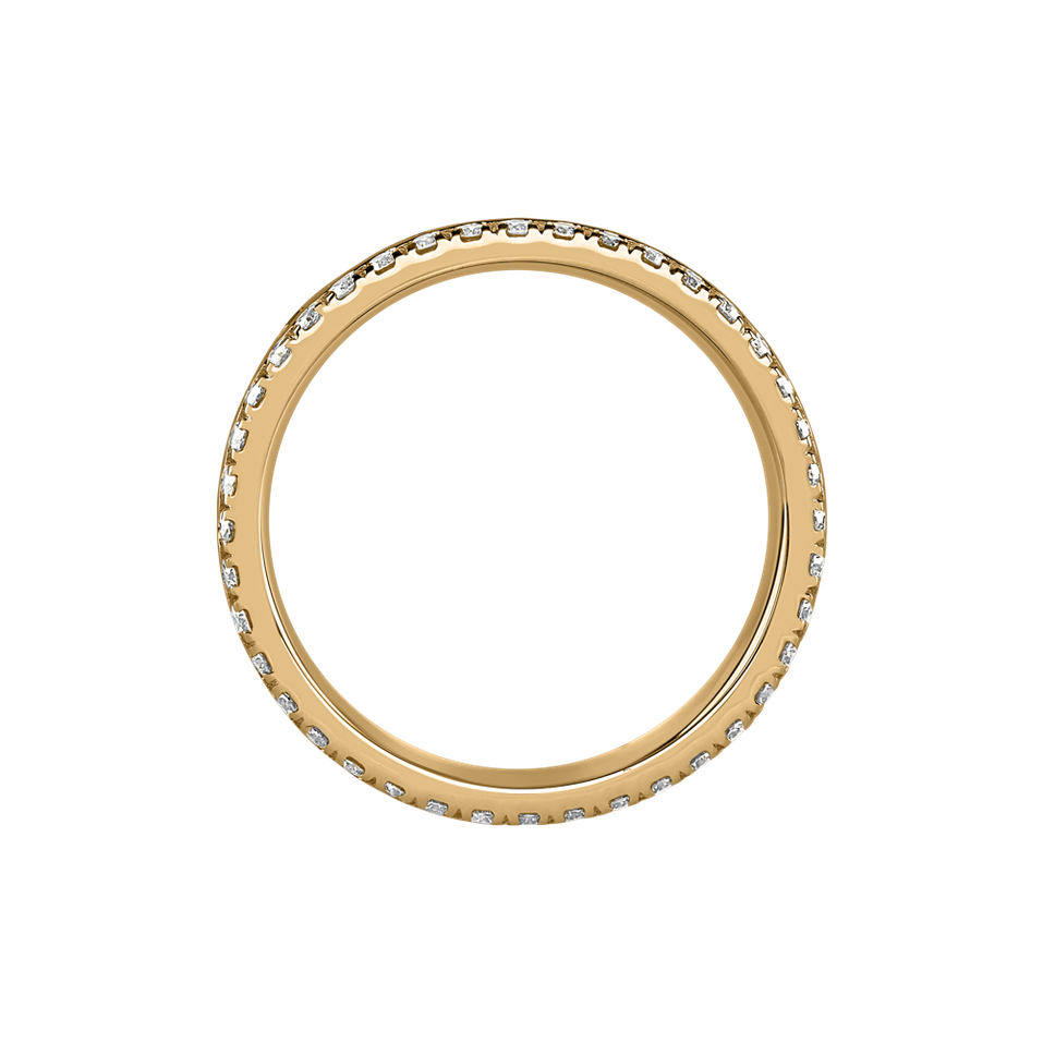 Prsteň s diamantmi Endless Glow