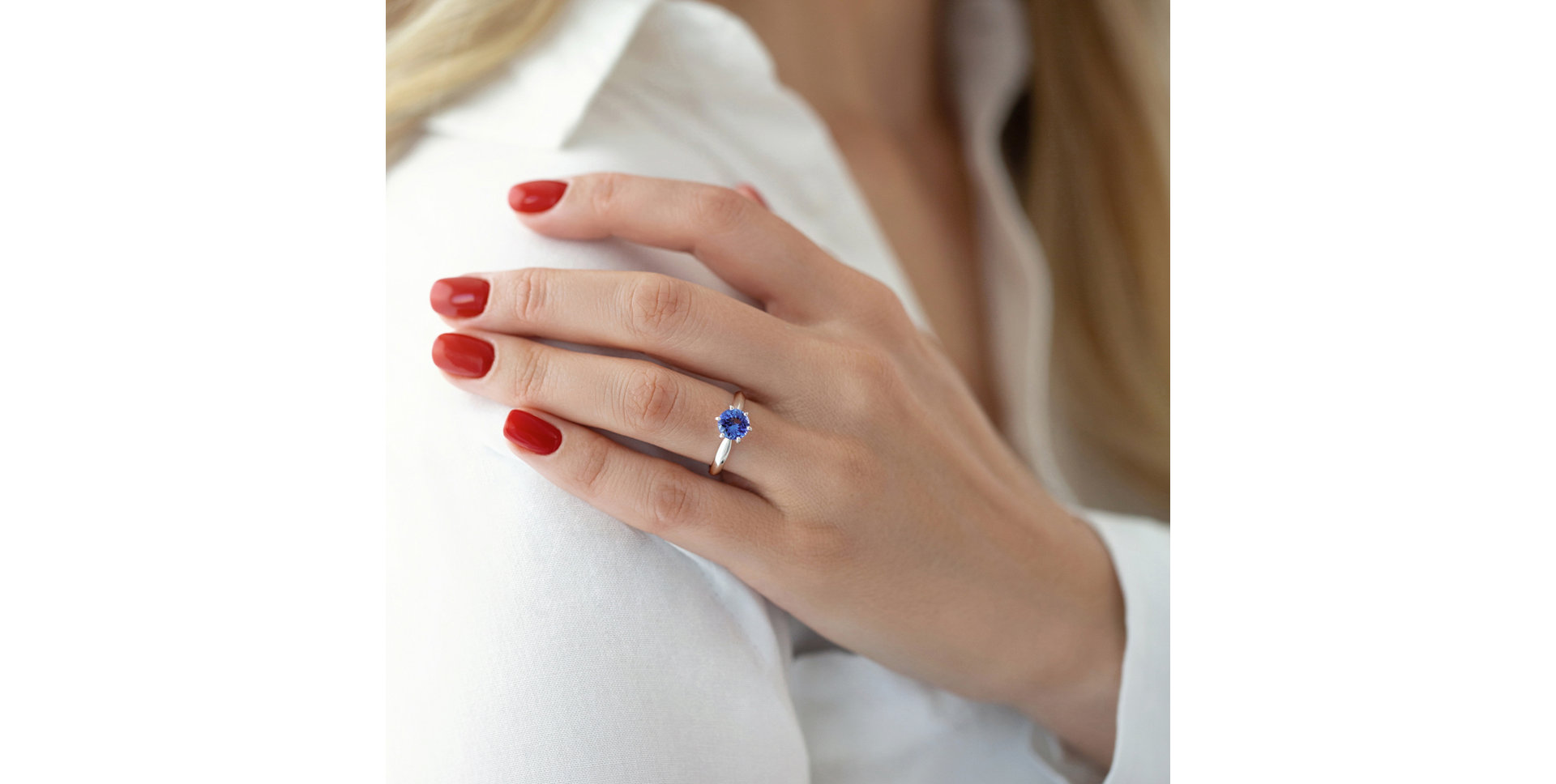 Prsteň s tanzanitom Eternal Joy