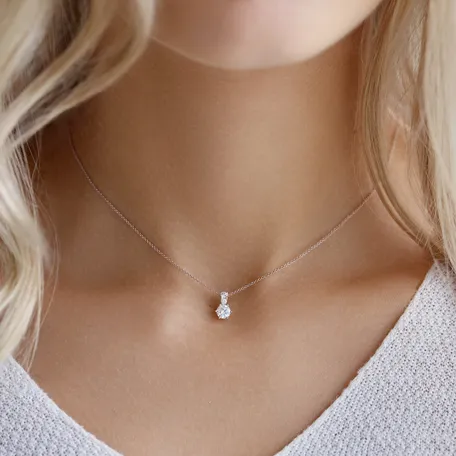 Přívěsok s diamantmi Essential Glow