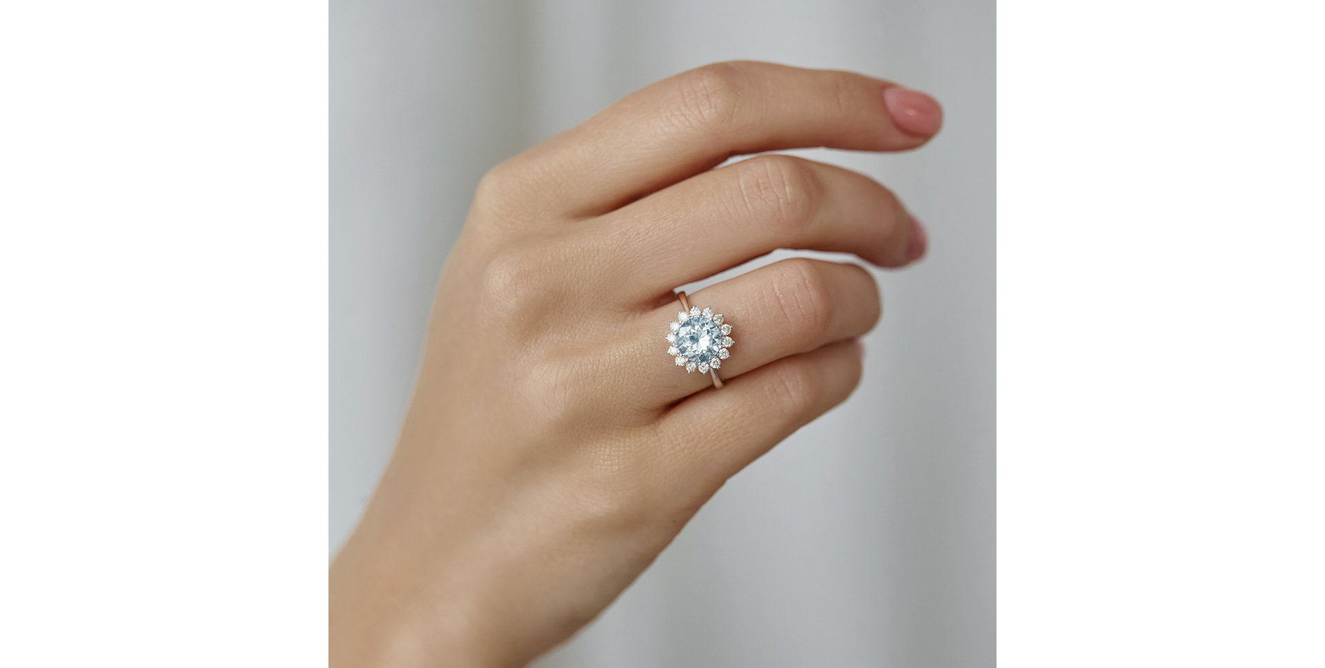 Prsteň s turmalínom a diamantmi Stellar Sun