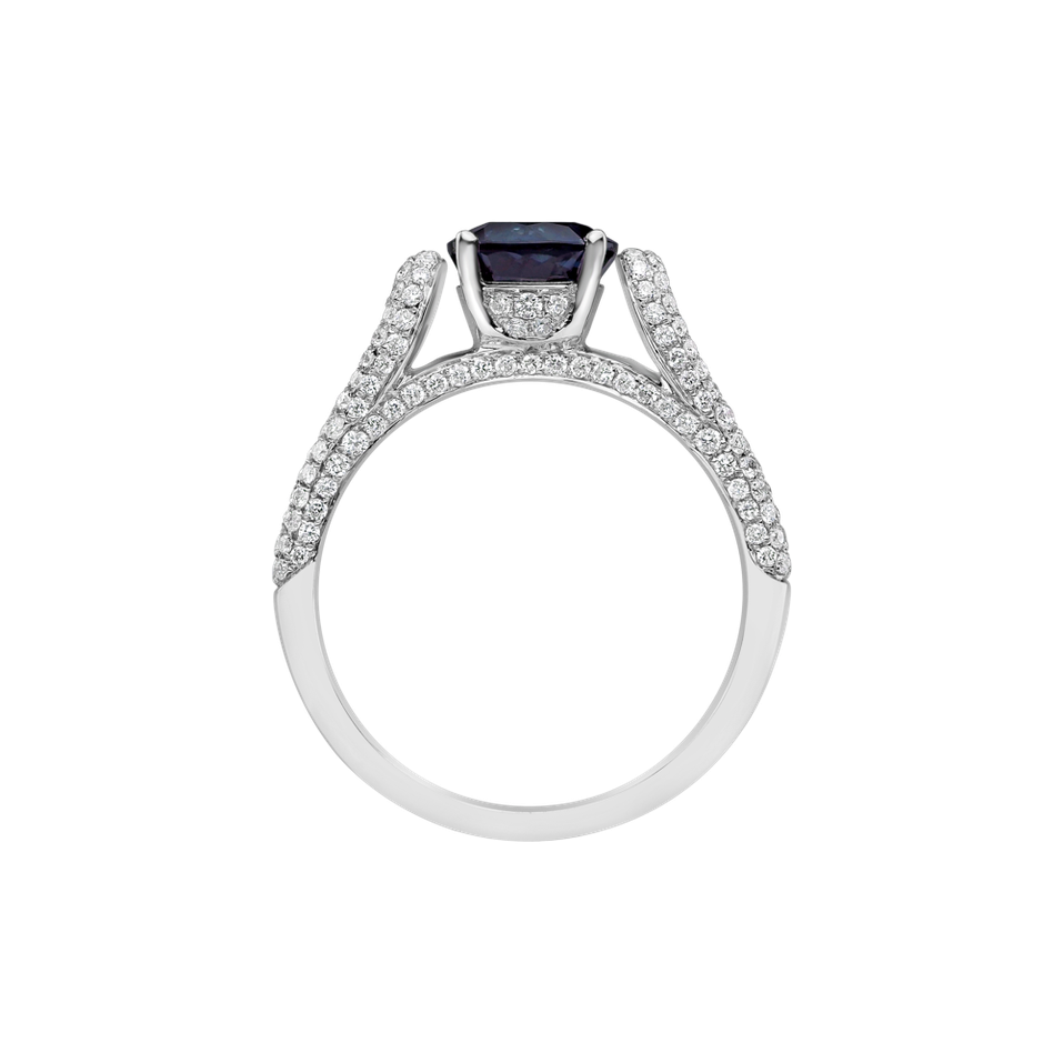 Prsteň s zafírom a diamantmi Gentleman's Dream