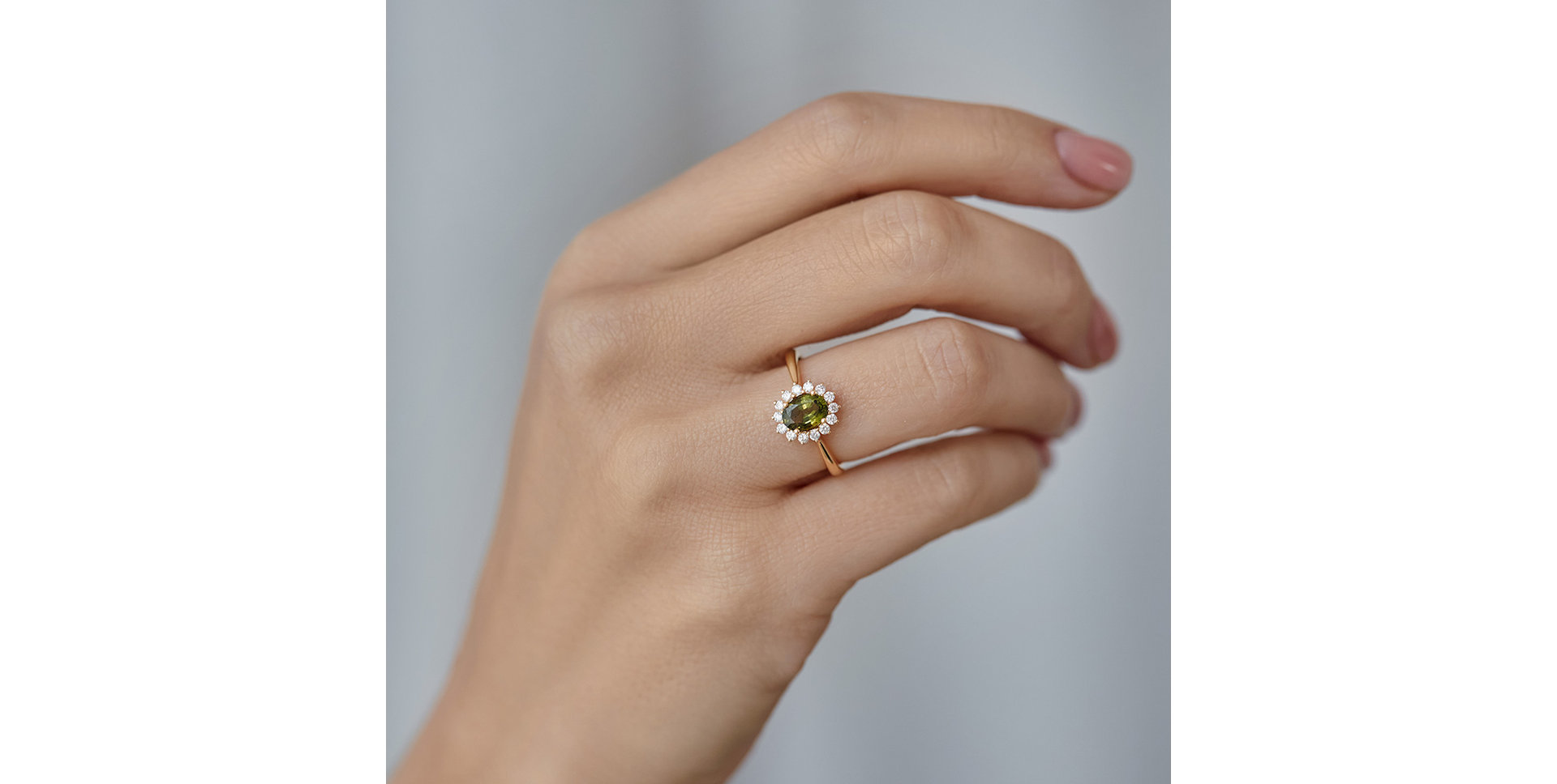 Prsteň so zafírom a diamantmi Princess Sparkle