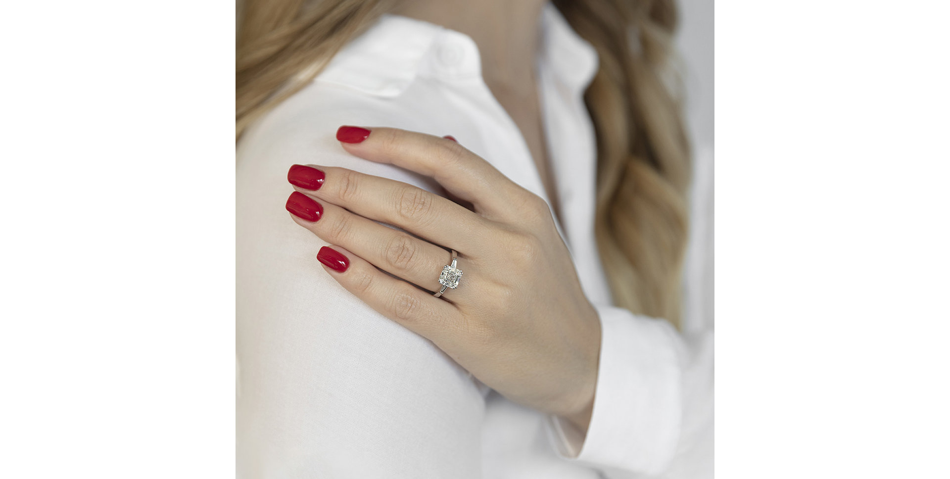 Prsteň s diamantmi Wilfred