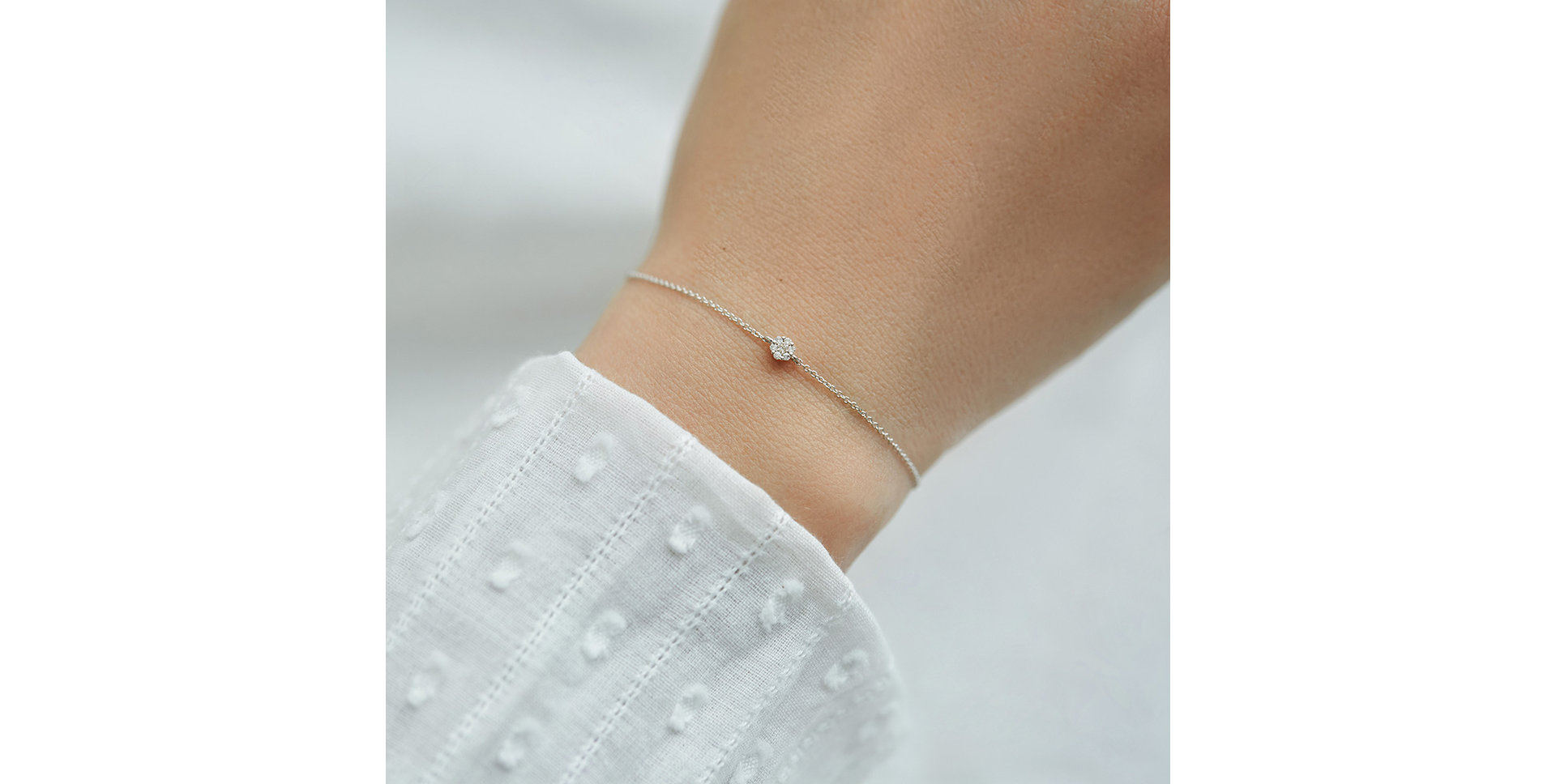 Náramok diamantmi Evening Sky