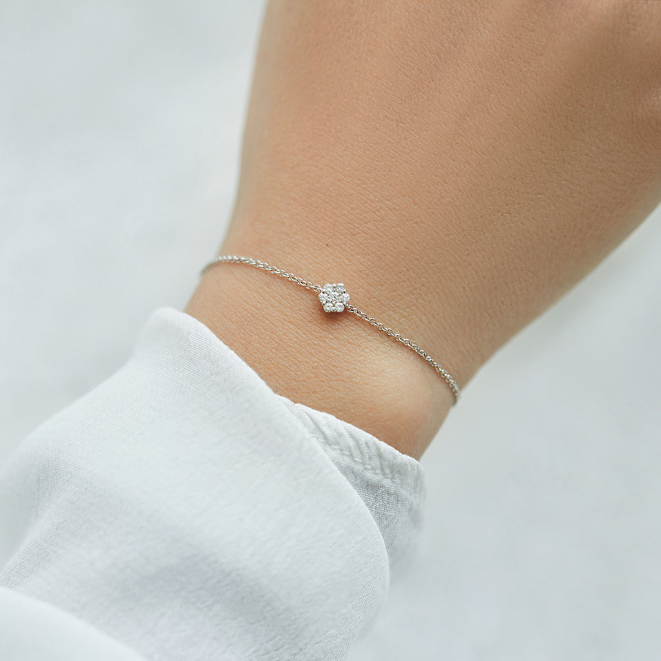 Náramok diamantmi Evening Sky