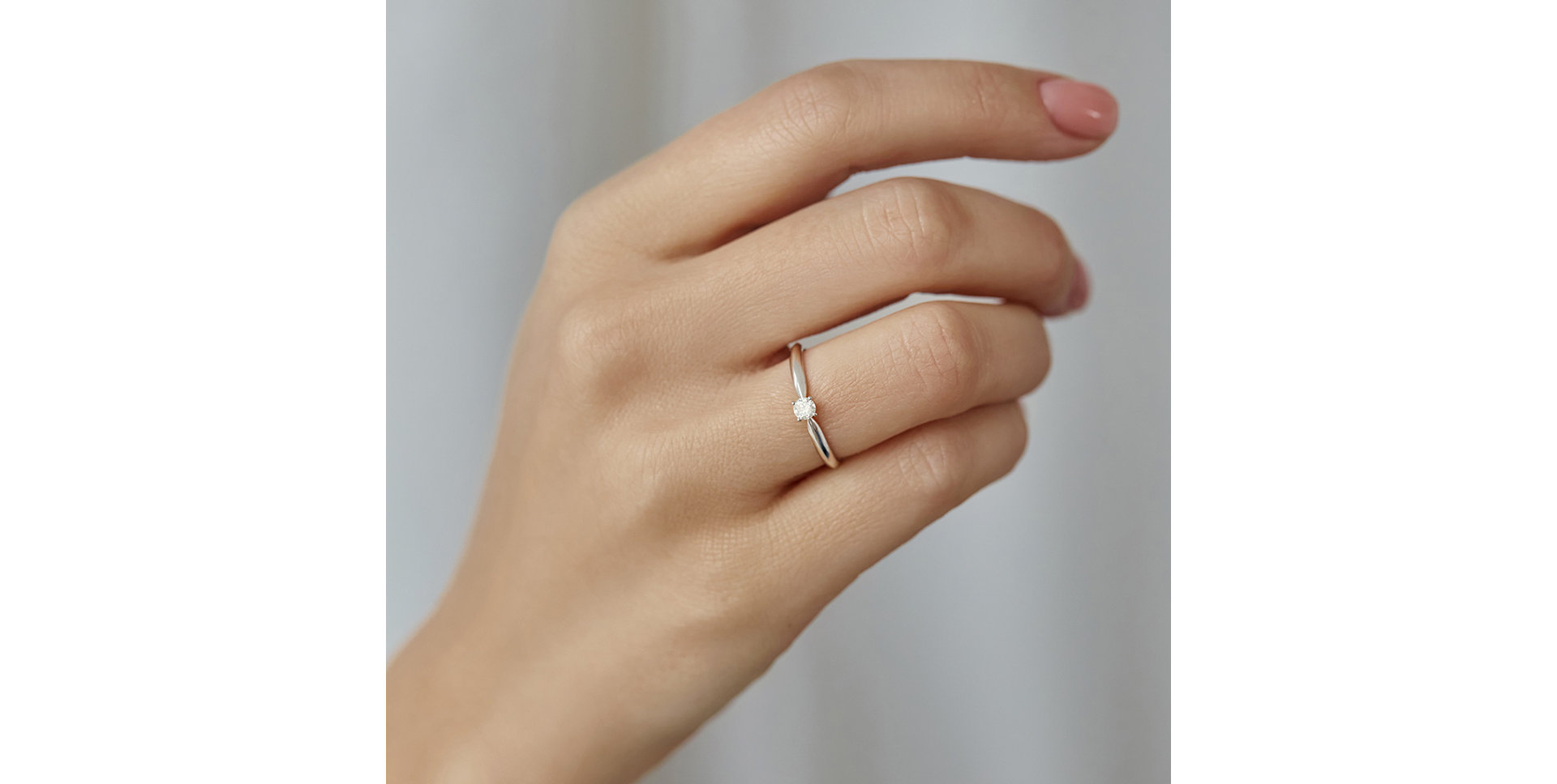 Prsteň s diamantom One Love