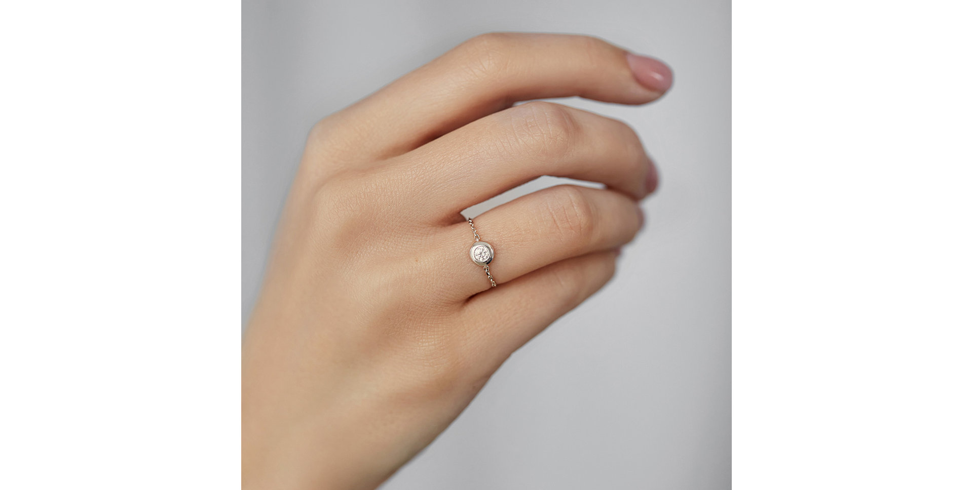 Prsteň s diamantom Emilia