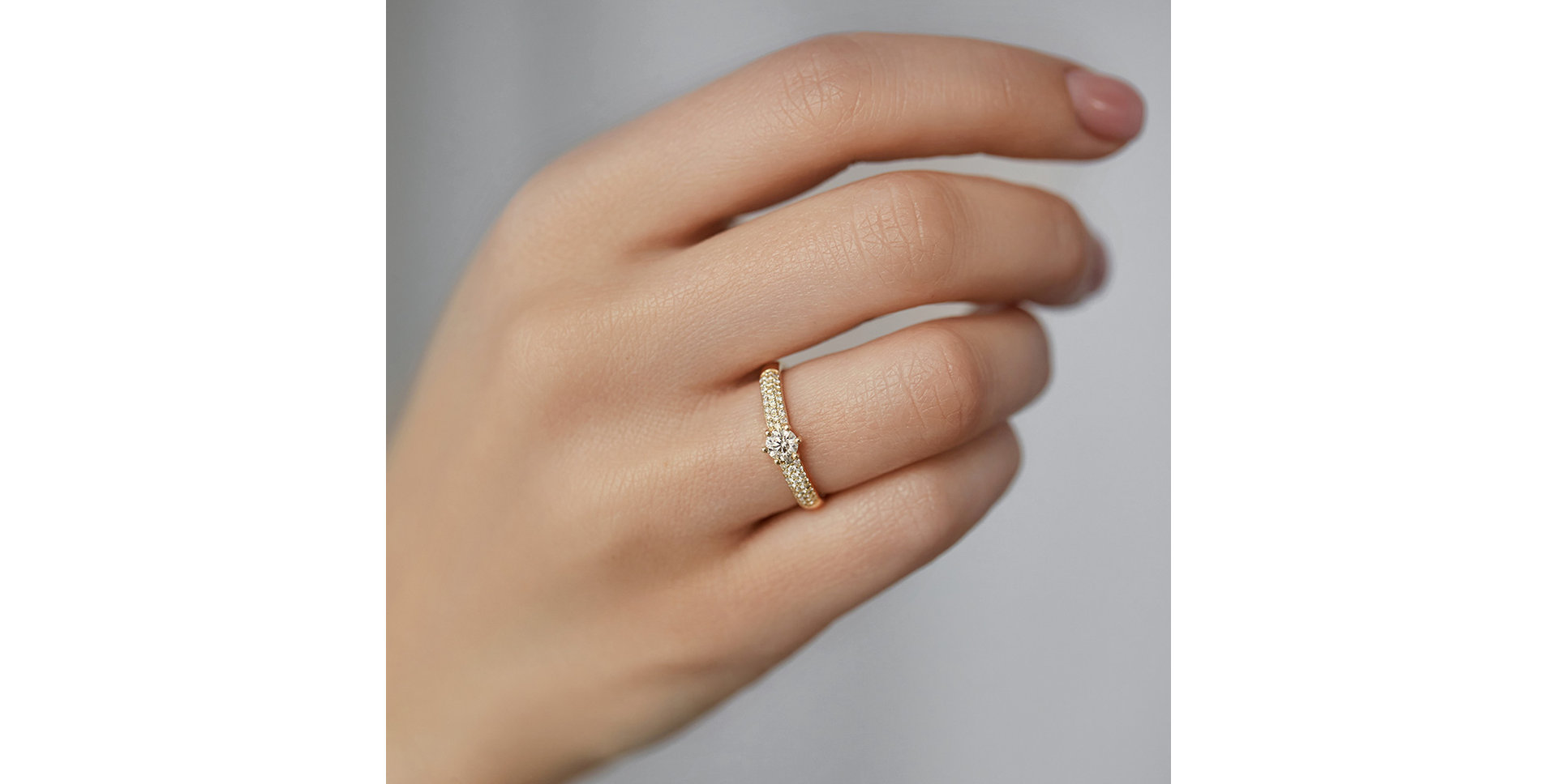 Prsteň s diamantmi Niedamir