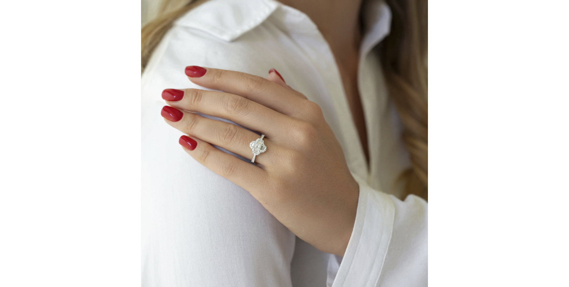 Prsteň s diamantmi Generous Shine