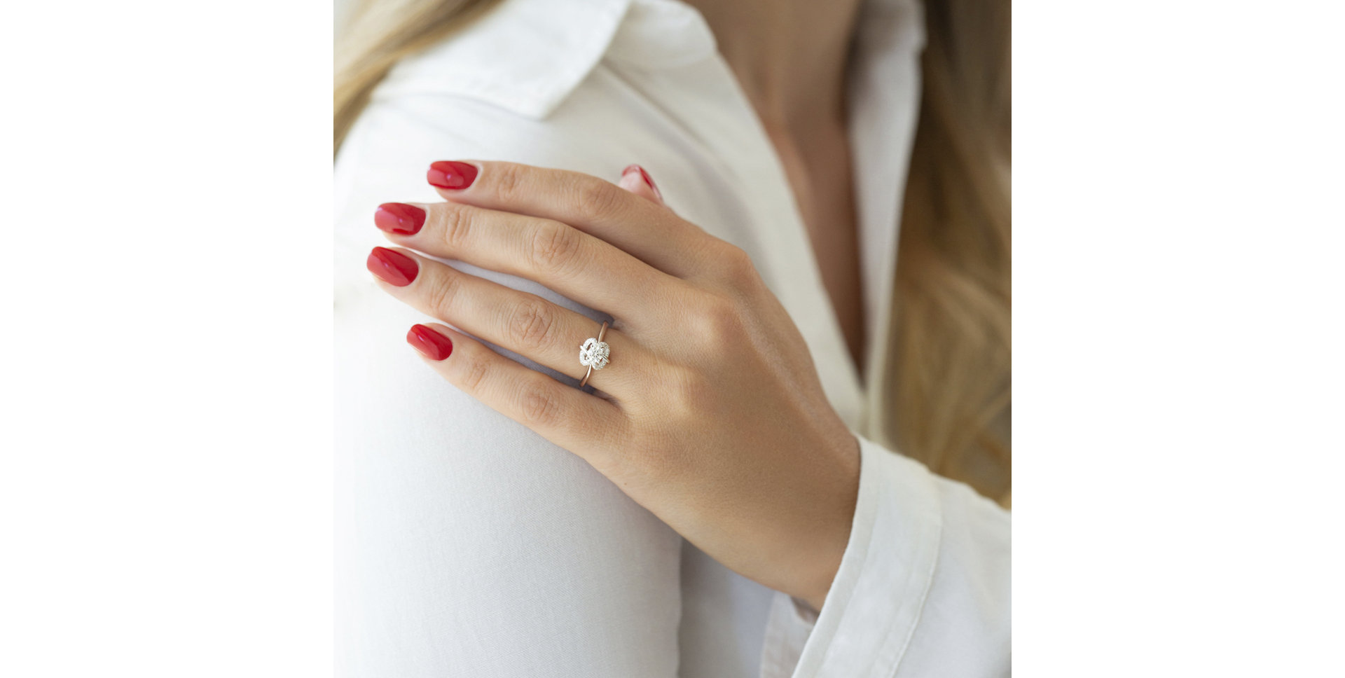 Prsteň s diamantmi Miss Pretty