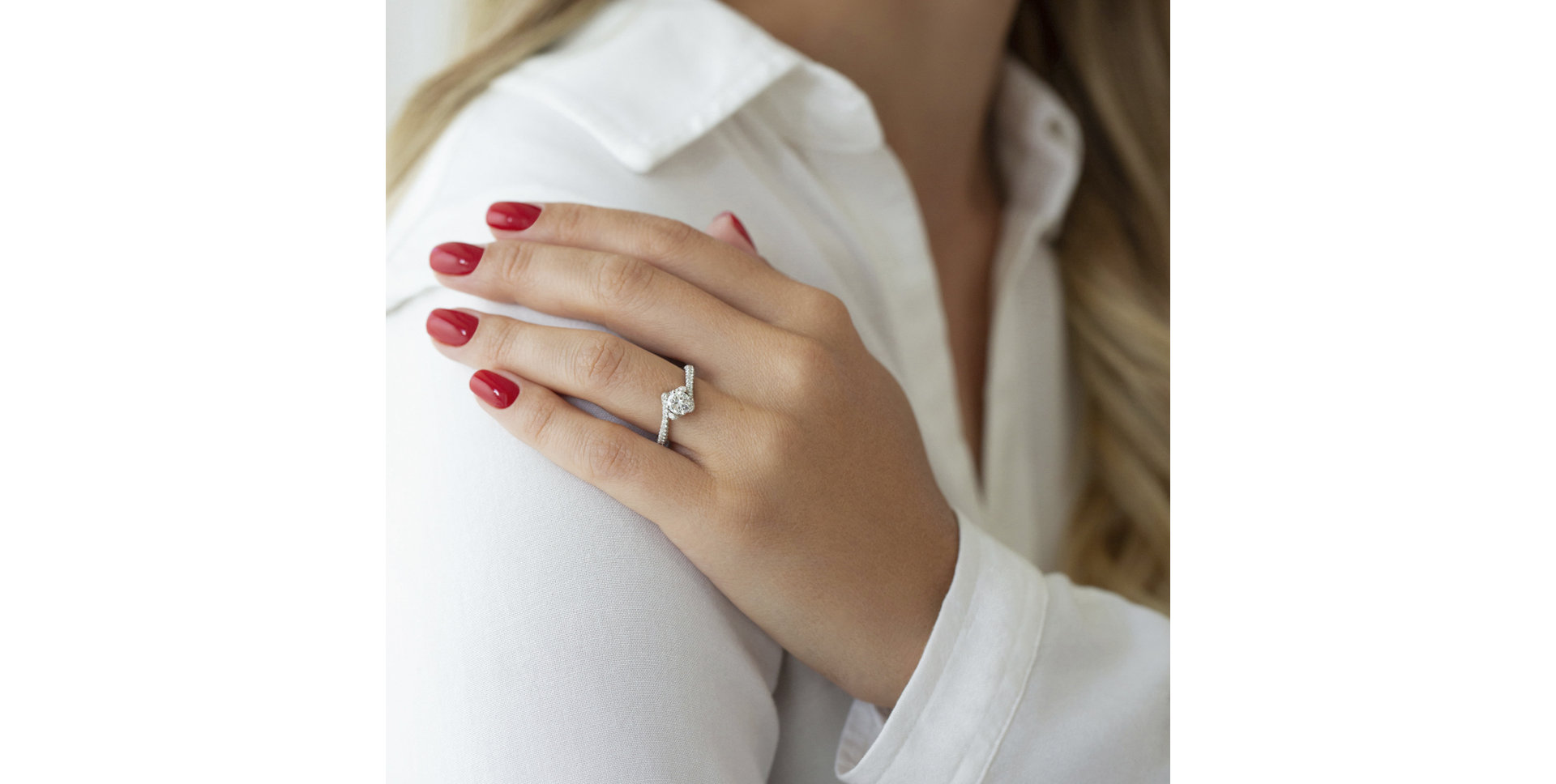 Prsteň s diamantmi Frozen Princess