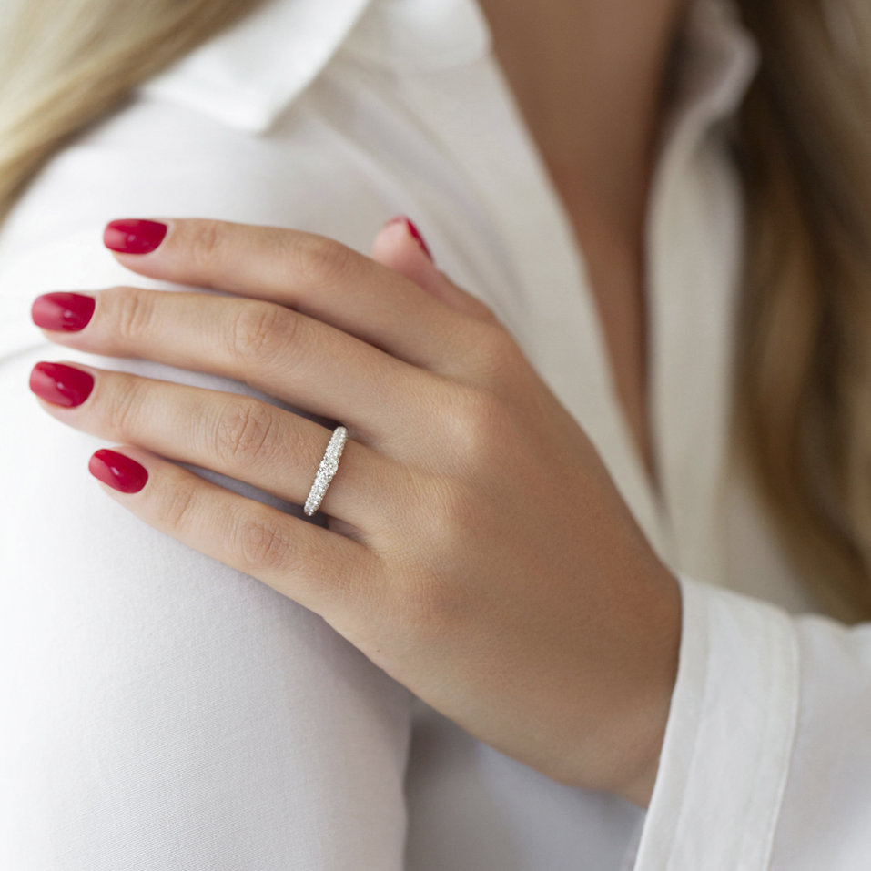 Prsteň s diamantmi Thiery