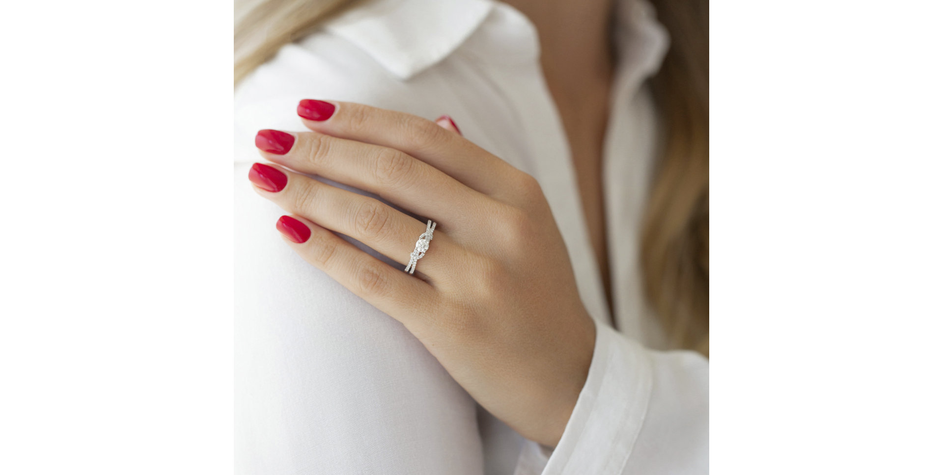 Prsteň s diamantmi India