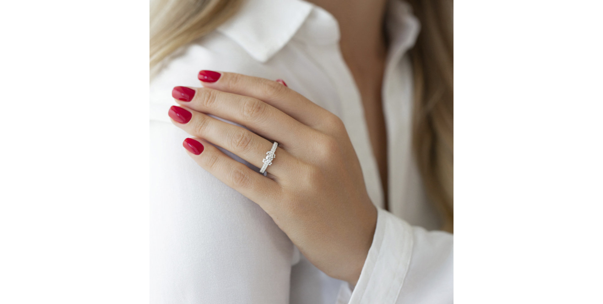 Prsteň s diamantmi Te Quiero