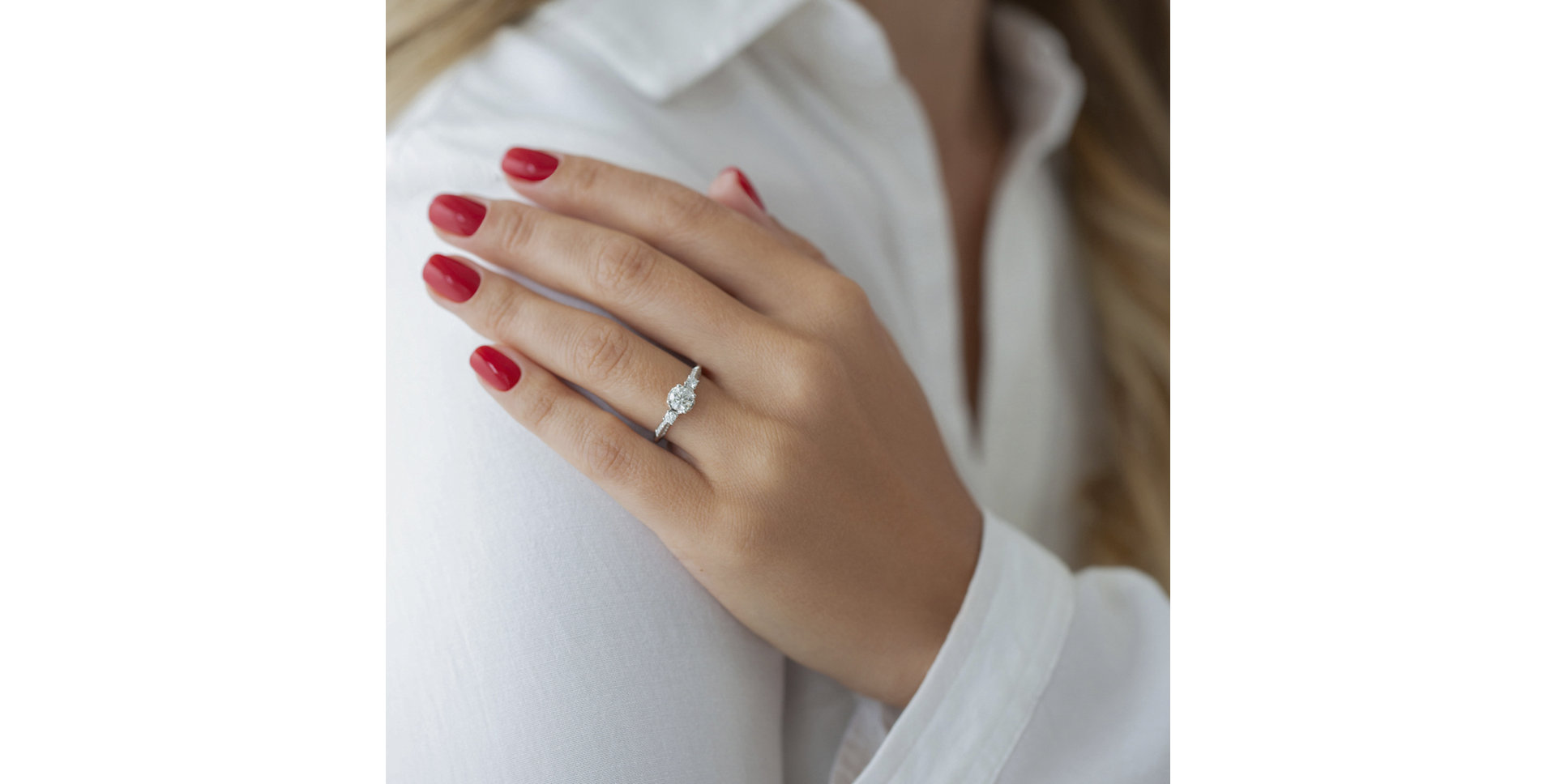 Prsteň s diamantmi Cornelia