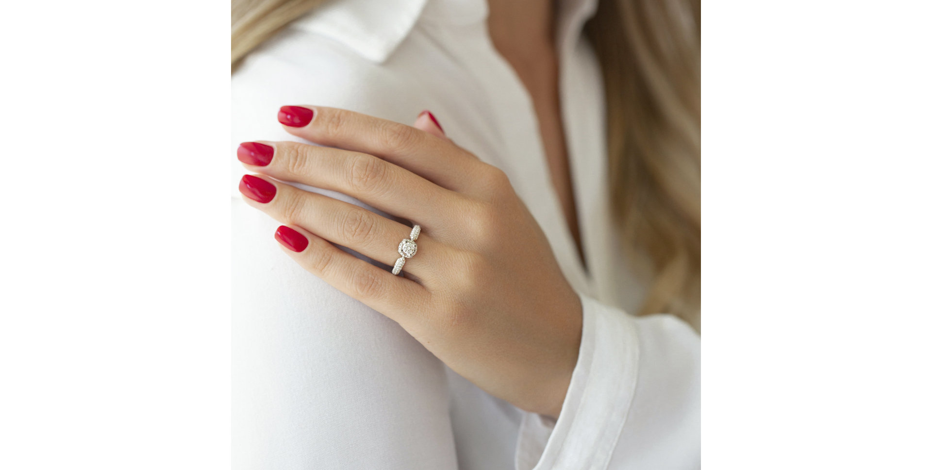 Prsteň s diamantmi Isabelle