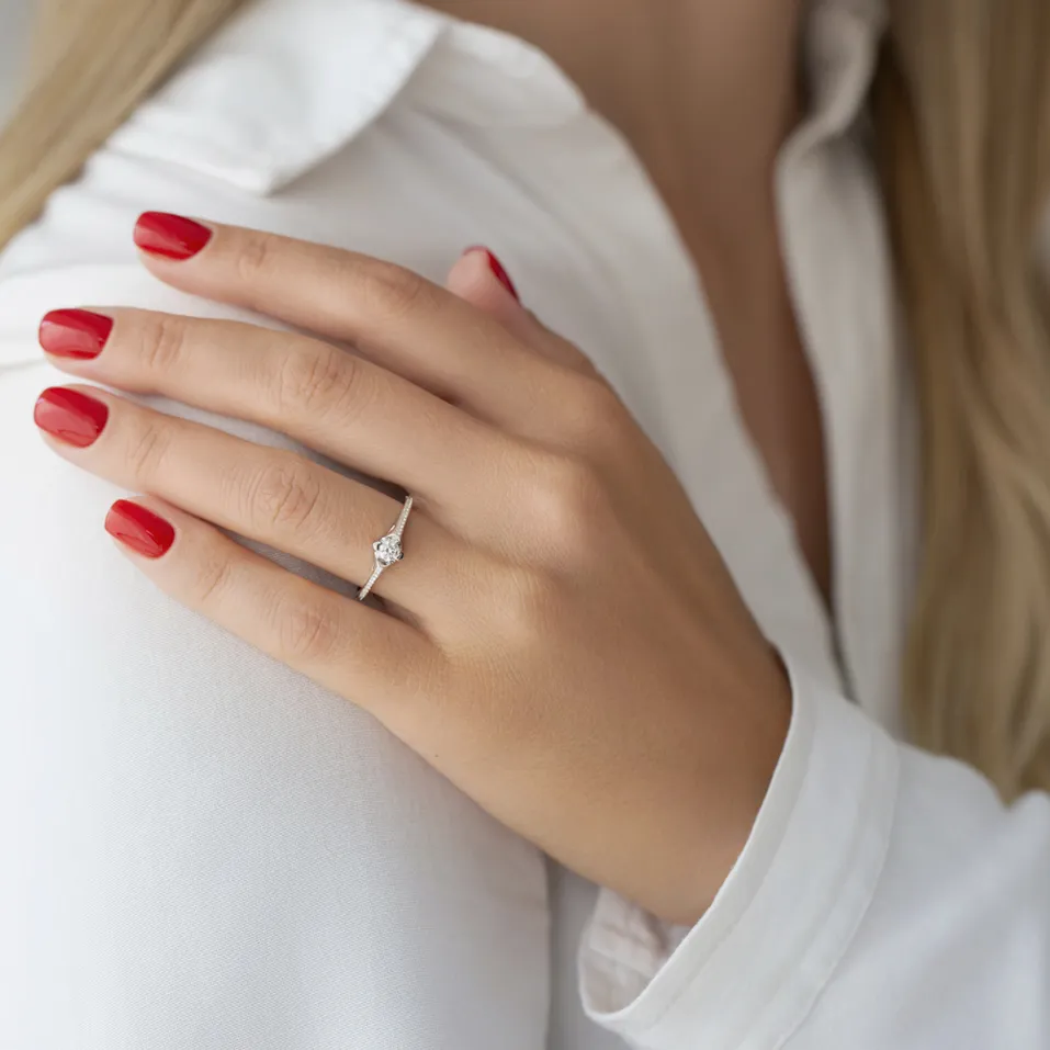 Prsteň s diamantmi Vernis