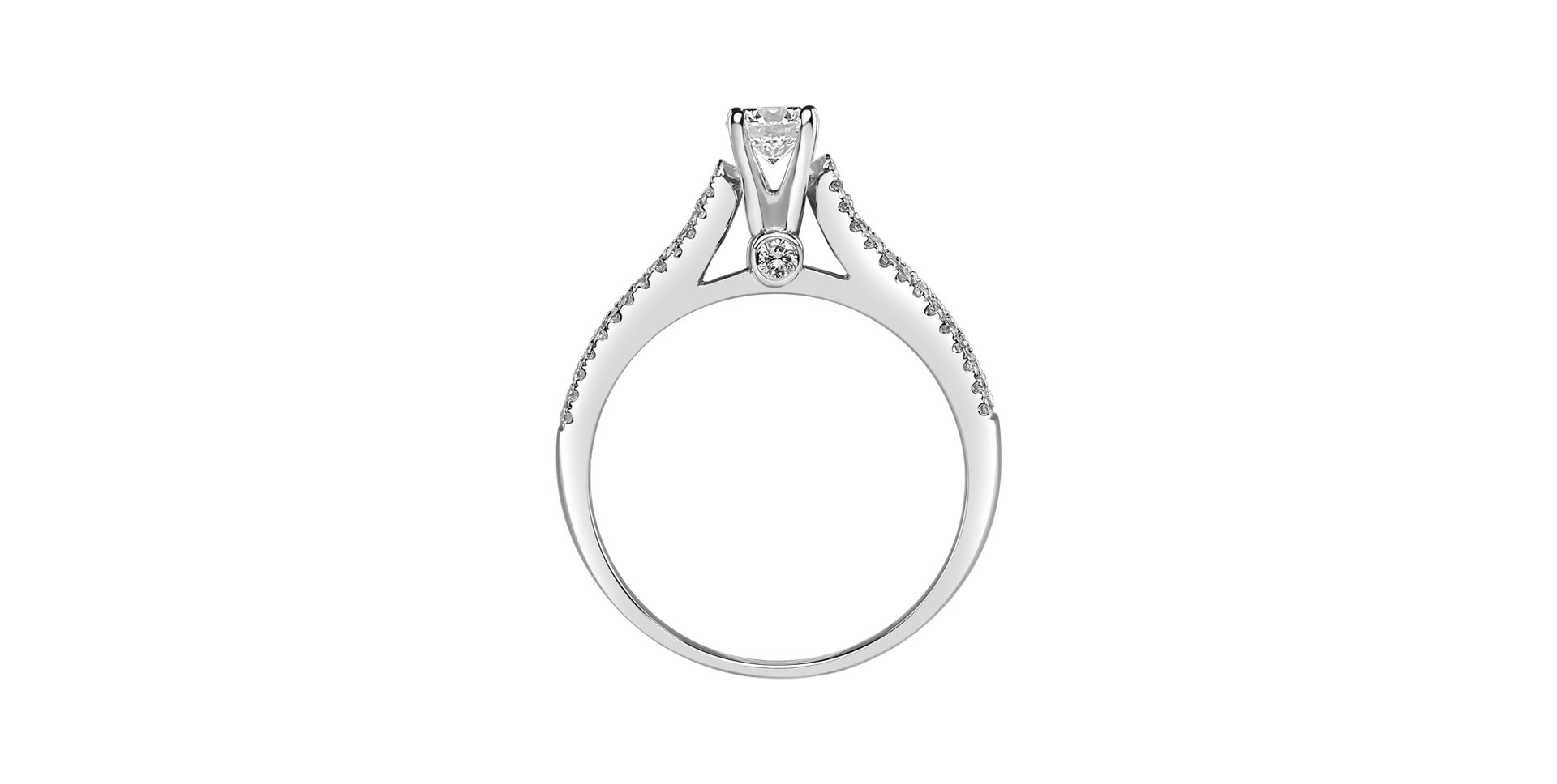 Prsteň s diamantmi Wish of Love