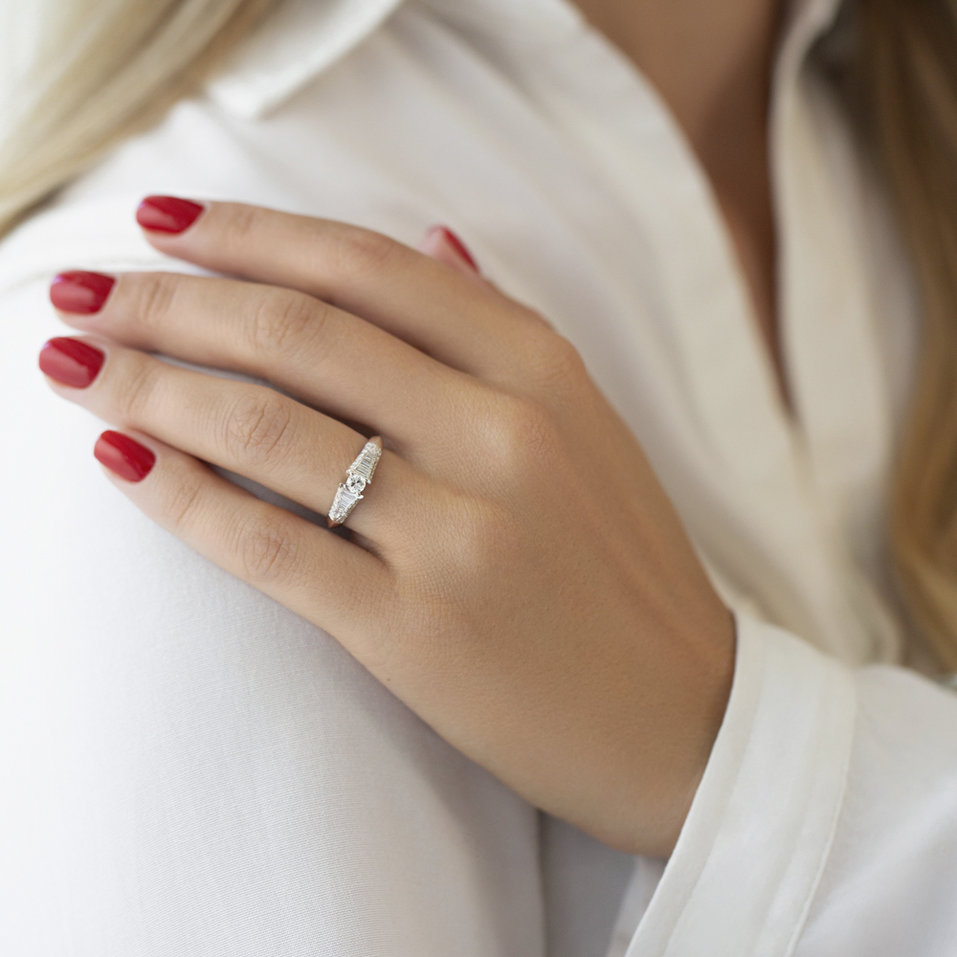 Prsteň s diamantmi In Love