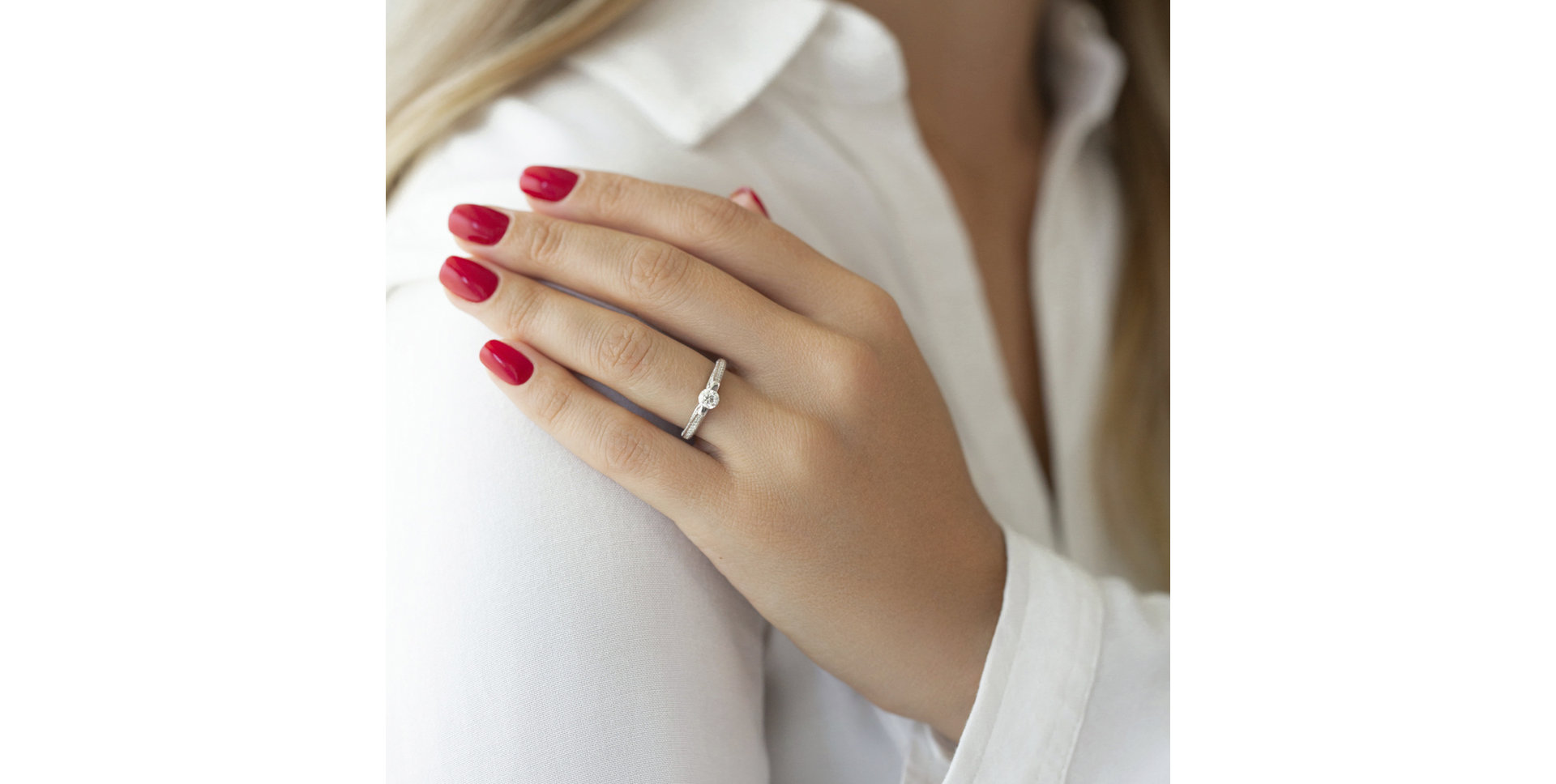 Prsteň s diamantmi Our Love