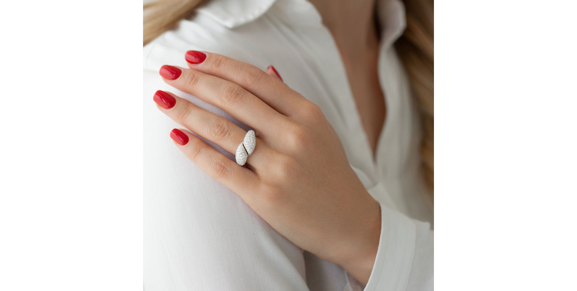 Prsteň s diamantmi Precious Beauty