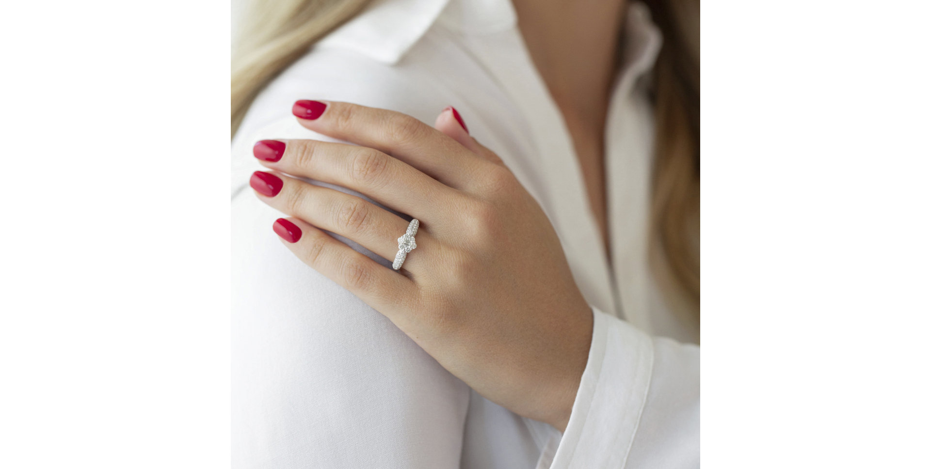 Prsteň s diamantmi Royal Throne