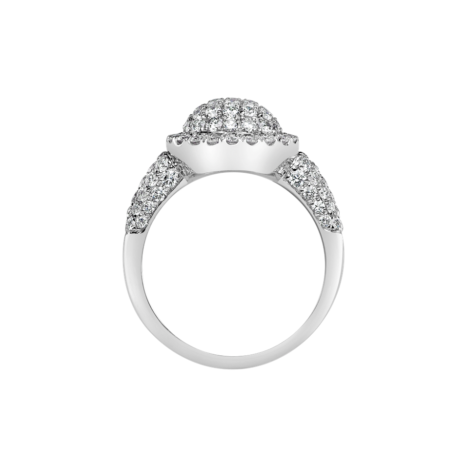 Prsteň s diamantmi Princess Charming